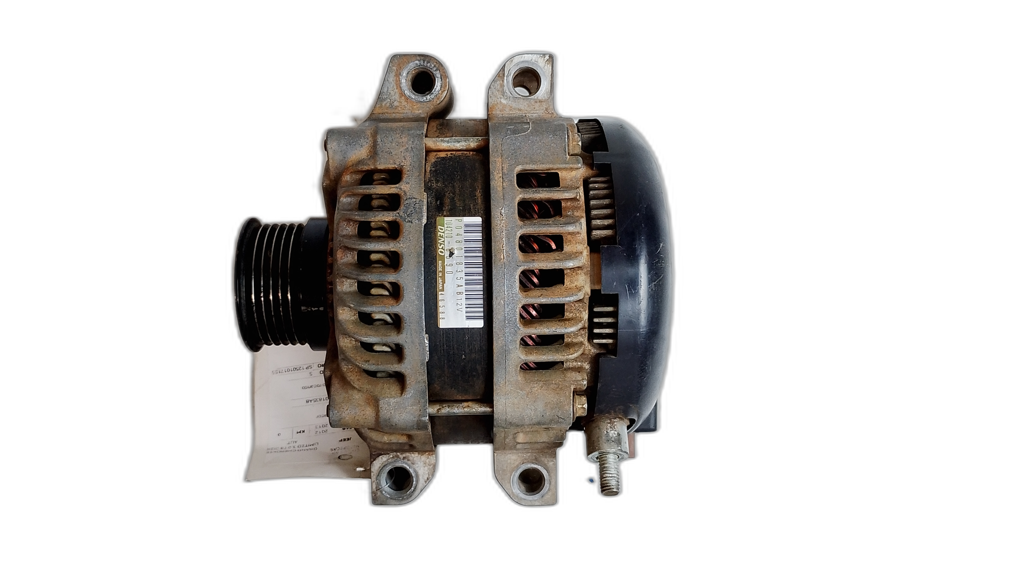 Alternador Jeep Grand Cherokee Limited 3.0 2012/13 - 04801835AB - 
