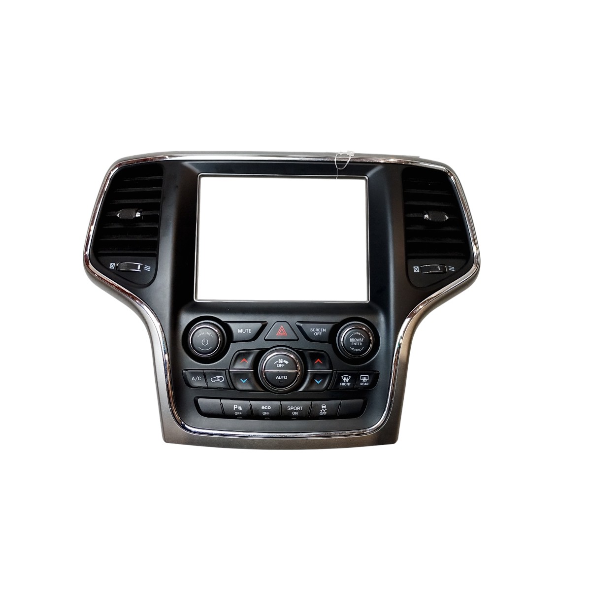 Painel Controle Ar Condicionado Jeep G. Cherokee Limit 2018 - 68321557AC - 