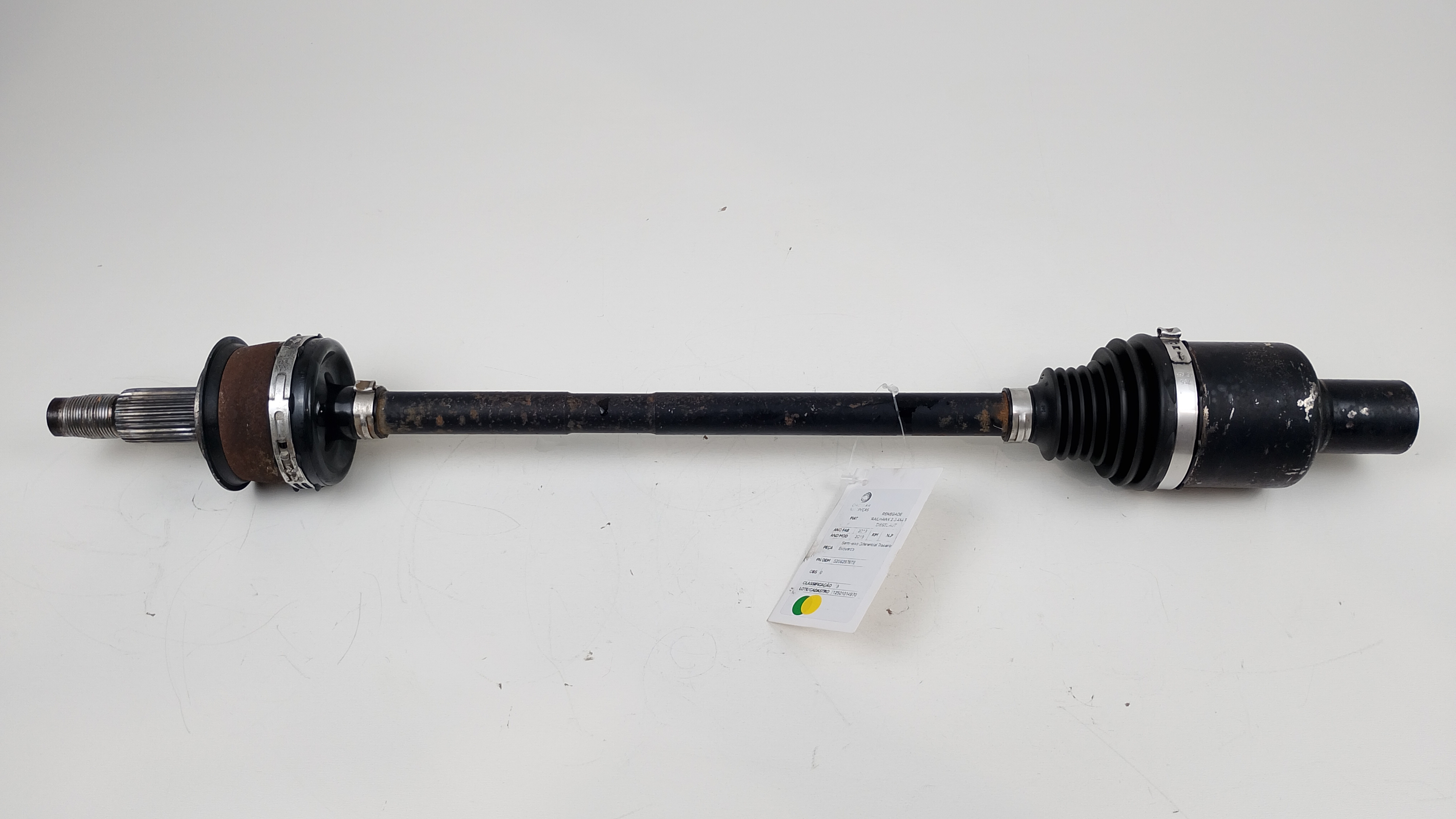 SEMI-EIXO DIFERENCIAL TRAS ESQ JEEP RENEGADE TH 2018/2019 - 52062976TE - 