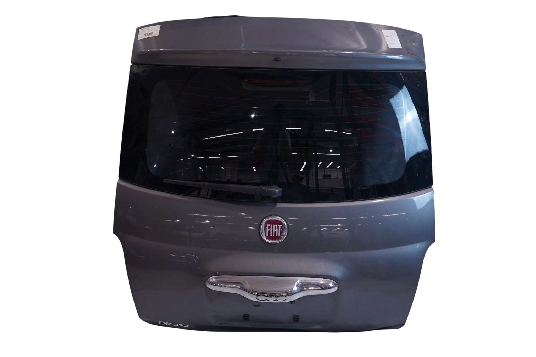 TAMPA TRASEIRA FIAT 500 CULT 1.4 FLEX 8V CINZA 2012/2013 - K68083037AD - 