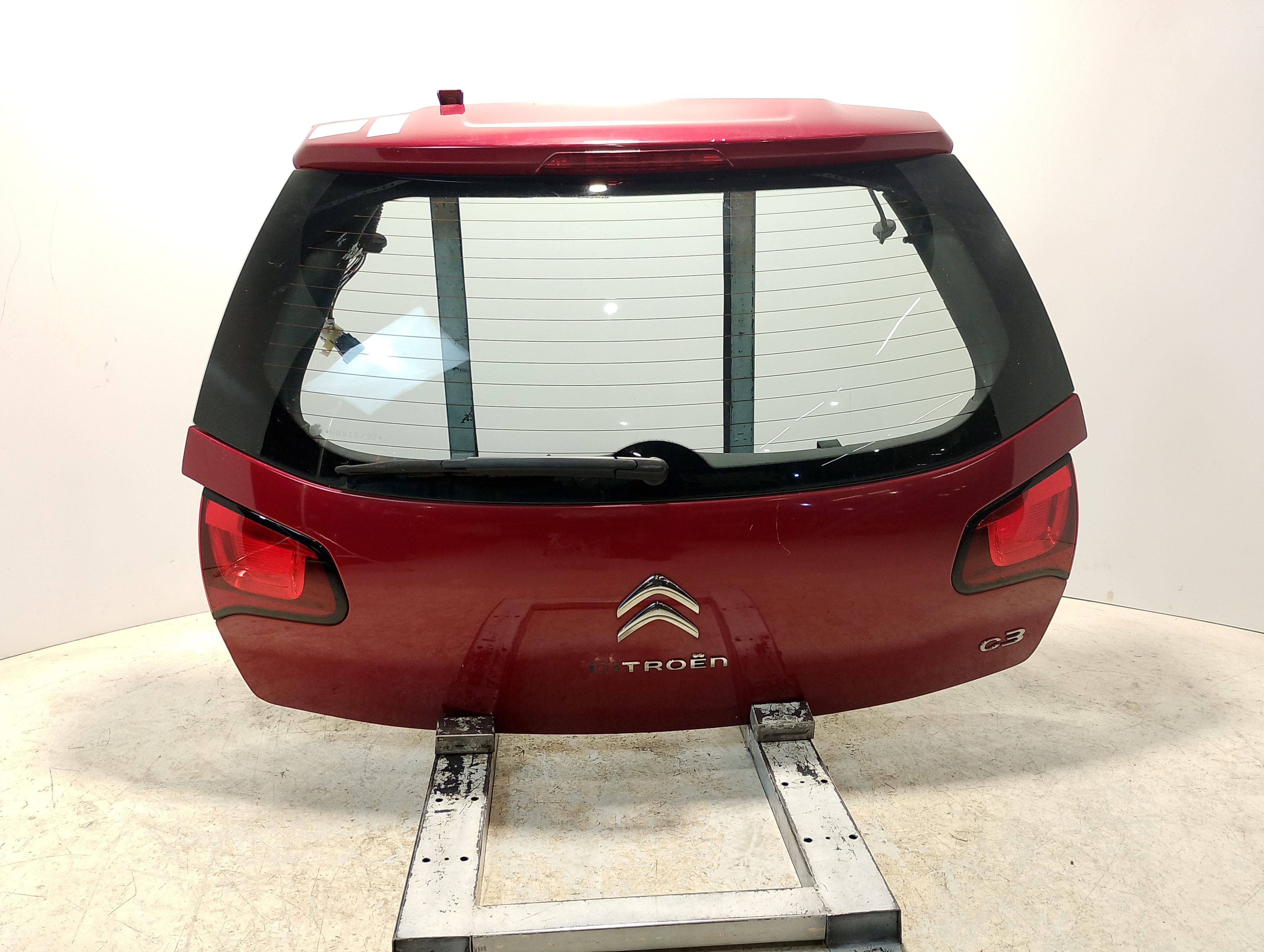 TAMPA TRASEIRA CITROËN CE TENDANCE FLEX 16V VERMELHA 2016/17 - 9667351580 - 