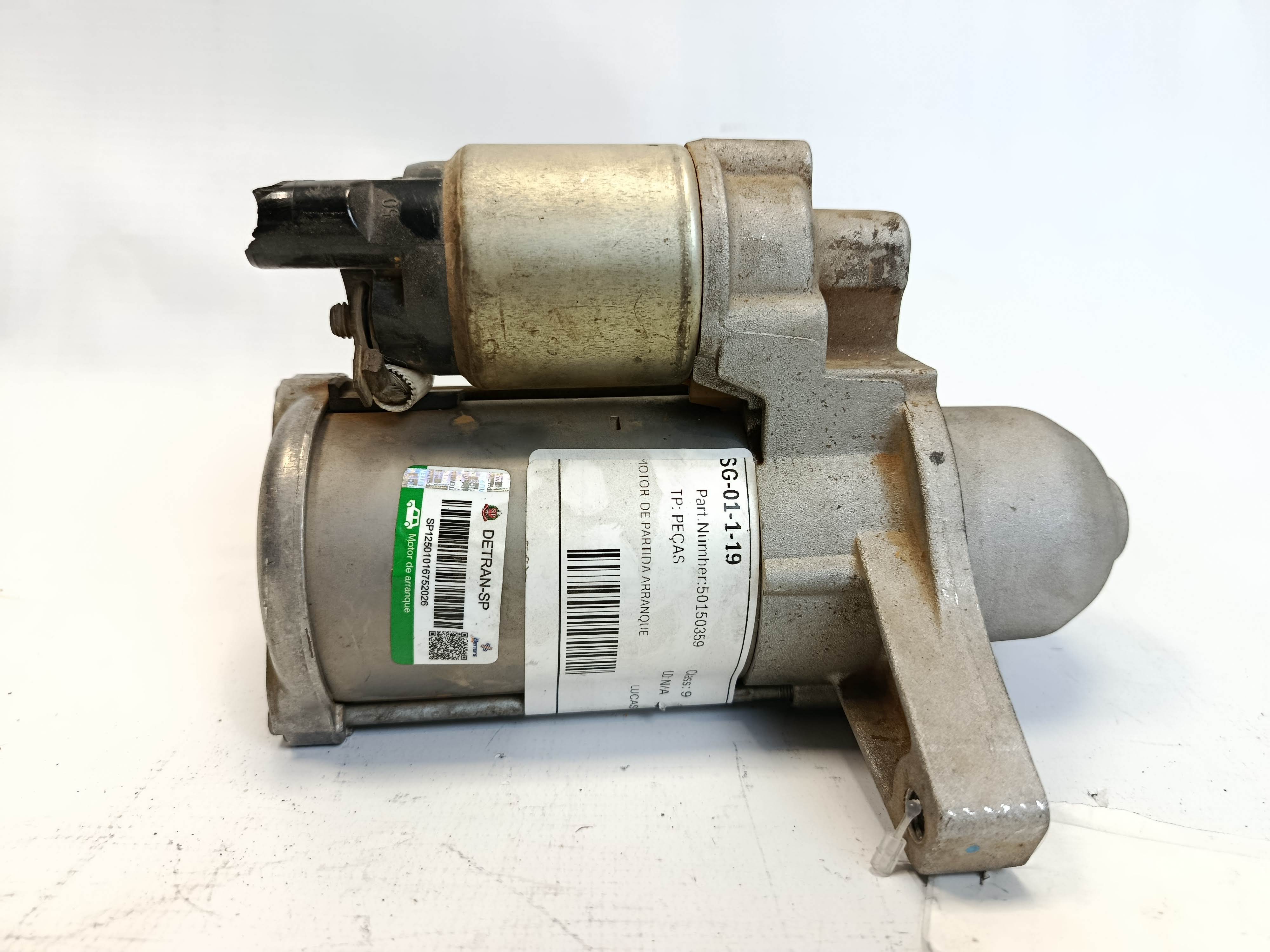 MOTOR PARTIDA SEGURANCA ANTIGA BOSCH KW 1 0 - 50150359 - 