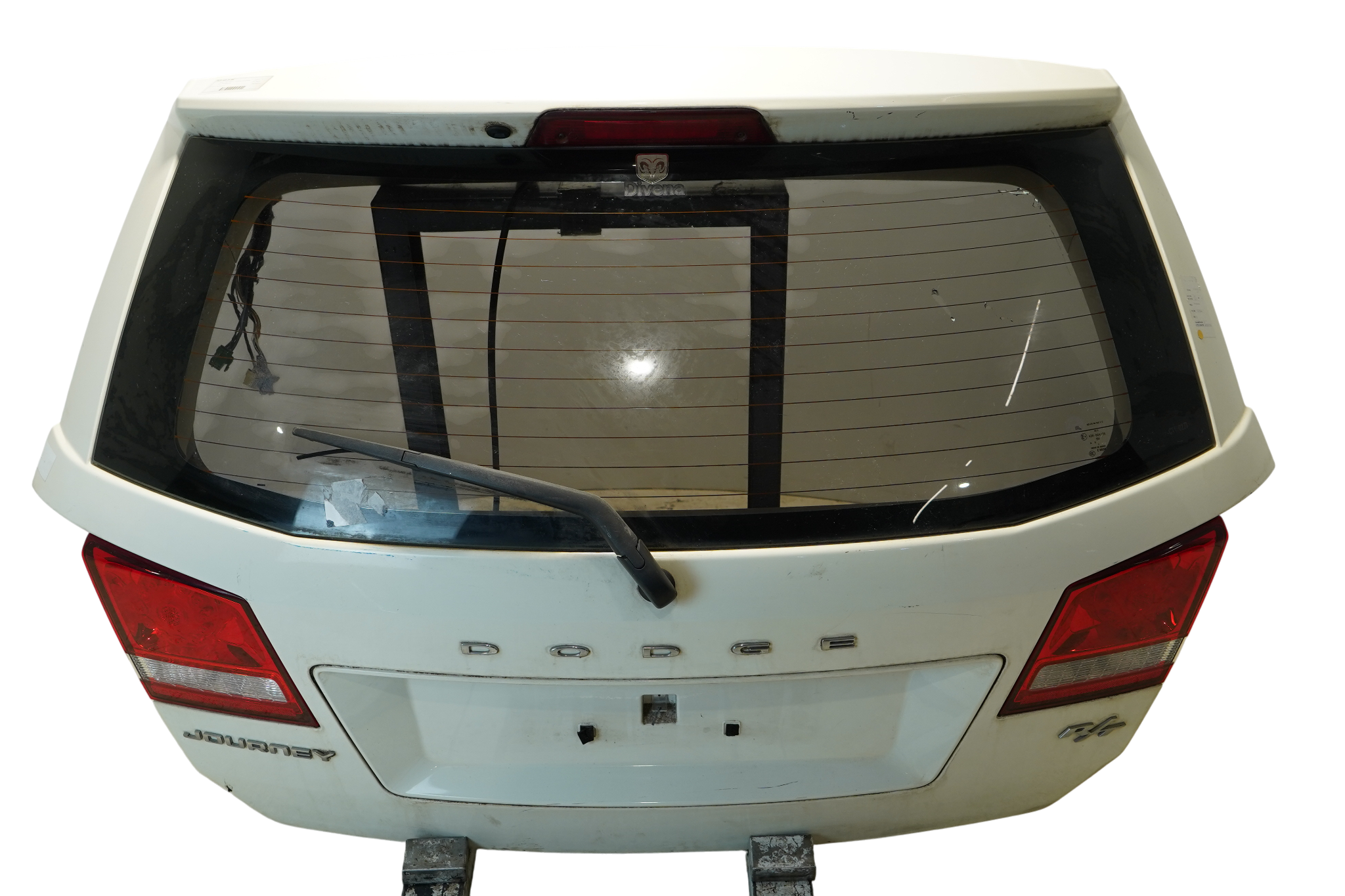 TAMPA TRASEIRA DODGE JOURNEY RT 3.6 V6 AUT BRANCO 2011/12 - 1CZ91TZZAH - 