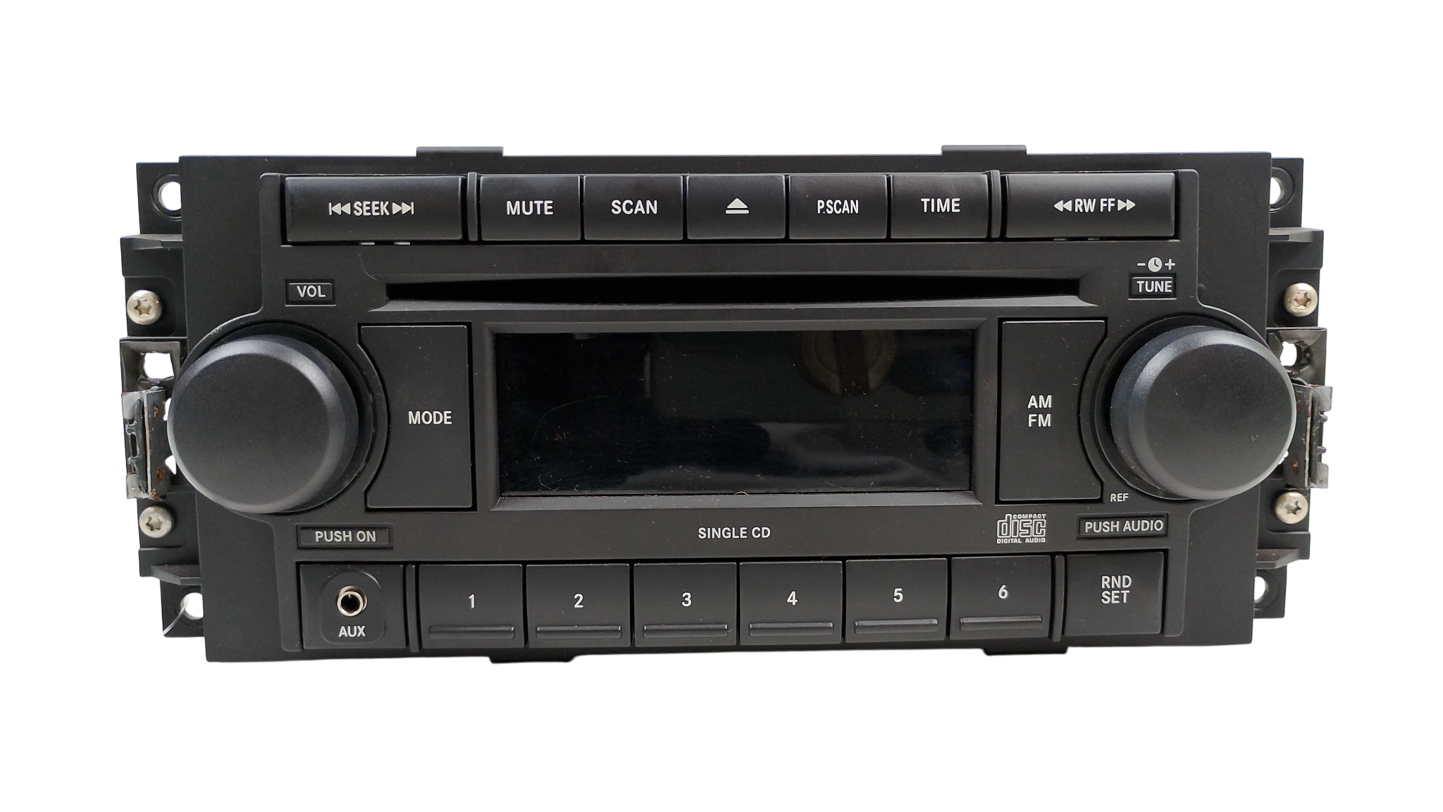 RÁDIO RAM 2500 HEAVY DUTY 5.9 SLT 24V 2009 - 05064173AM - 