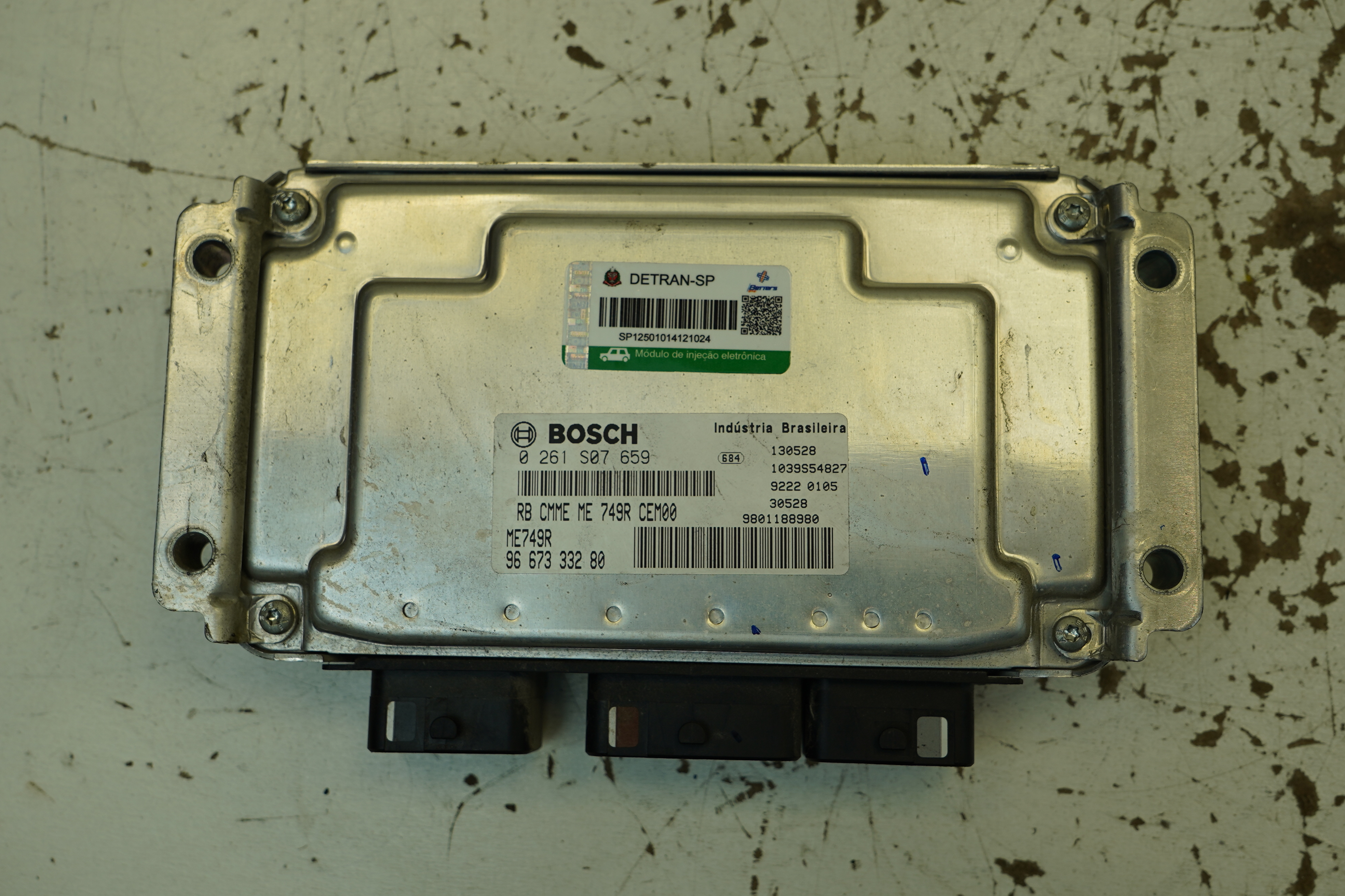 MÓDULO INJEÇÃO CITROËN C3 PICASSO GLX 1.6 2013/2014 - 1609258780 - 