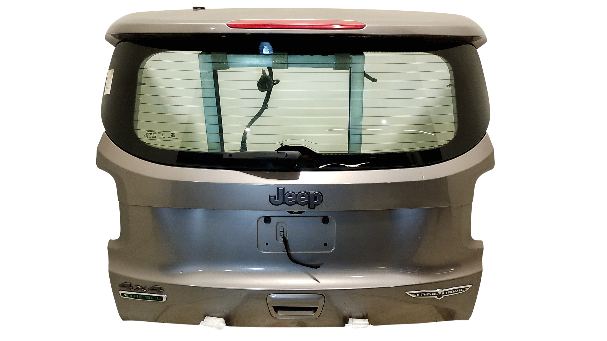 TAMPA TRASEIRA JEEP RENEGADE TRAILHAWK 2.0 4X4 TB D AT CINZA... - 52120633 - 