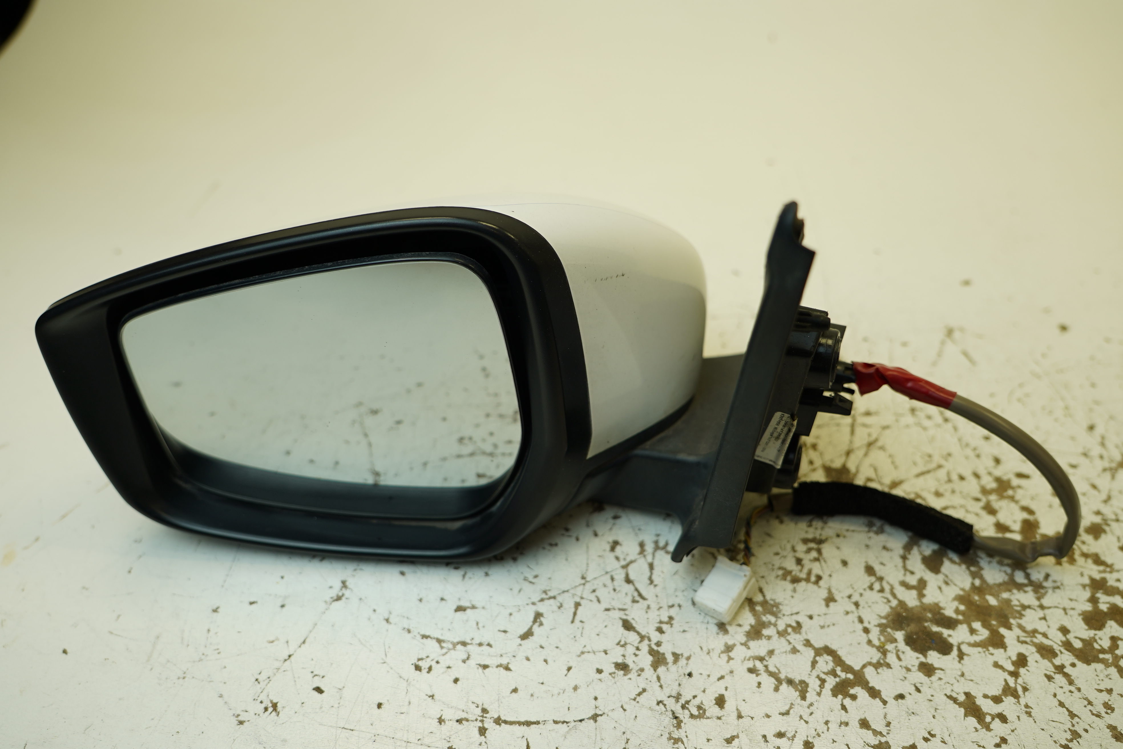 RETROVISOR ESQUERDO NISSAN KICKS S DIRECT 1.6 VERMELHO 2020 - 963025RA0B - 