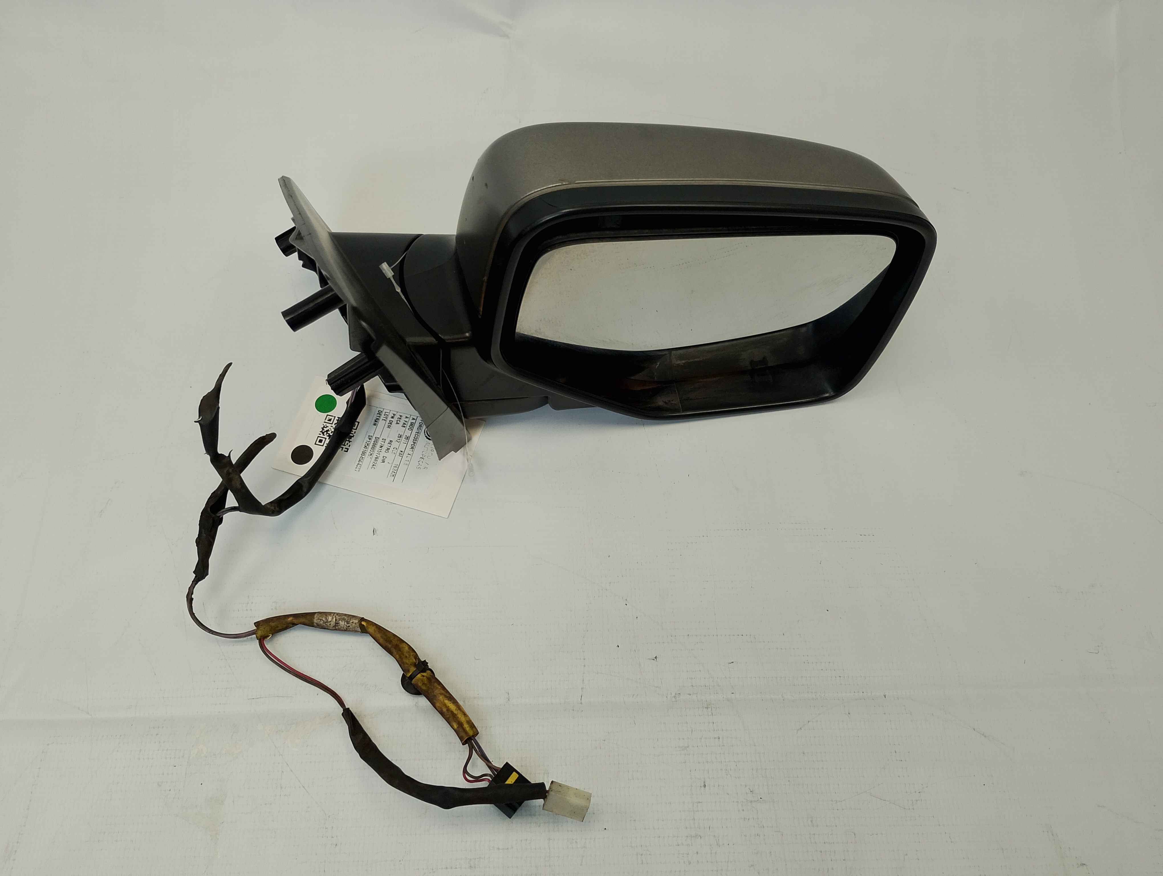 RETROVISOR DIREITO FORD ECOSPORT XL 1.6 CINZA 2011/2012 - 7N1517682AC - 
