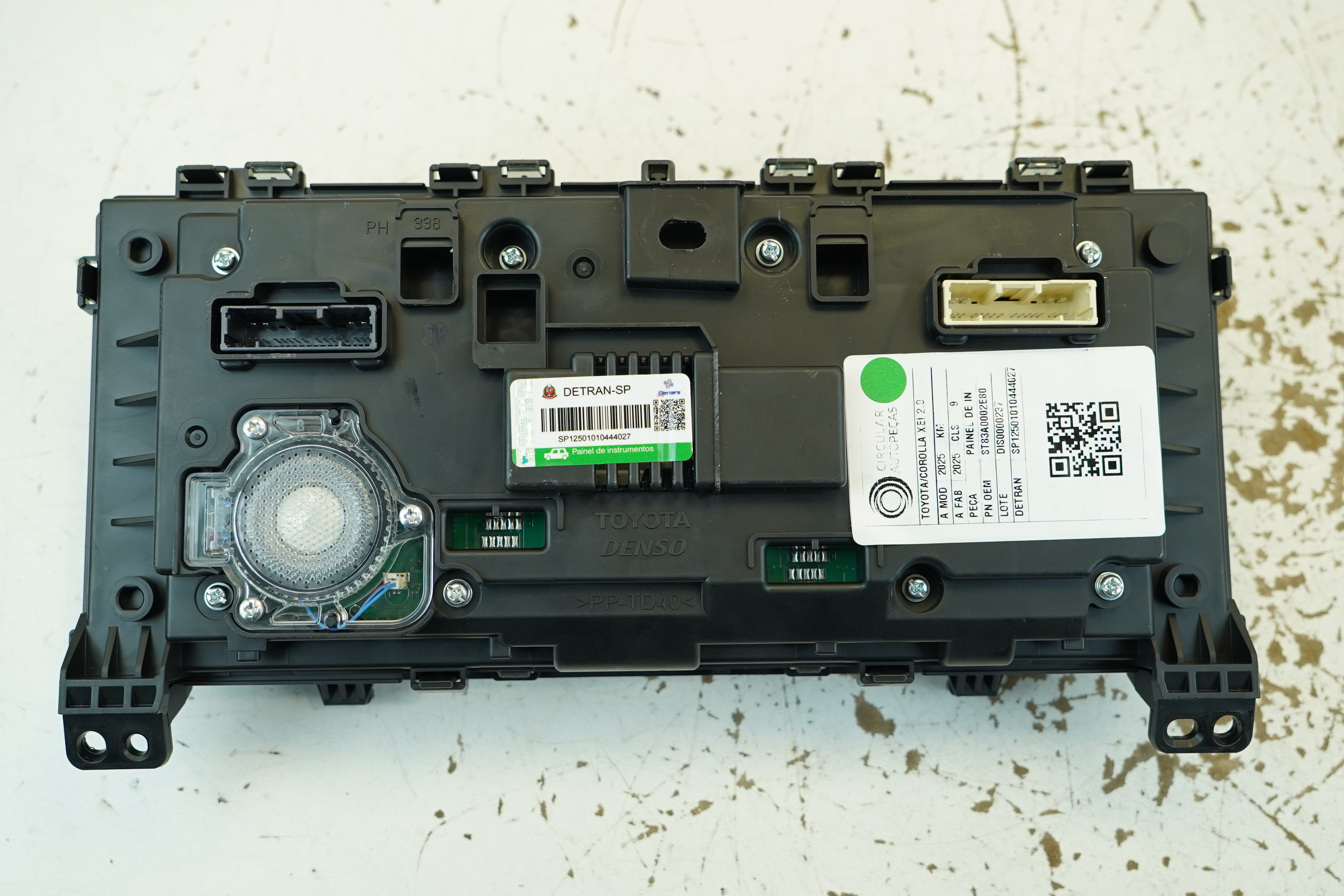 PAINEL INSTRUMENTOS TOYOTA COROLLA XEI 2.0 2025 - 83A0002E80 - 