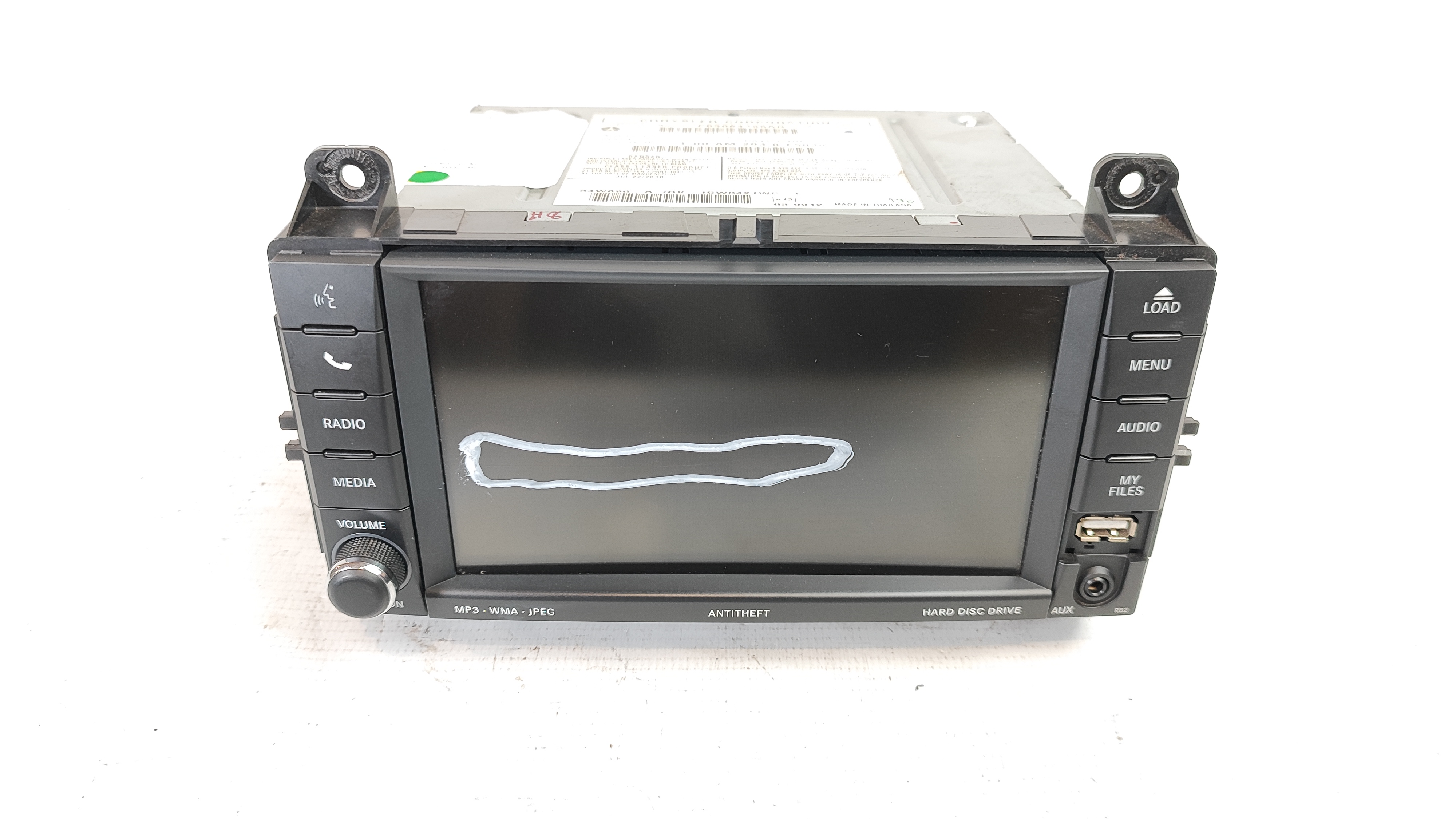 RÁDIO MULTIMÍDIA JEEP GRAND CHEROKEE LIMITED 3.6 2010/11 - 05064755AG - 