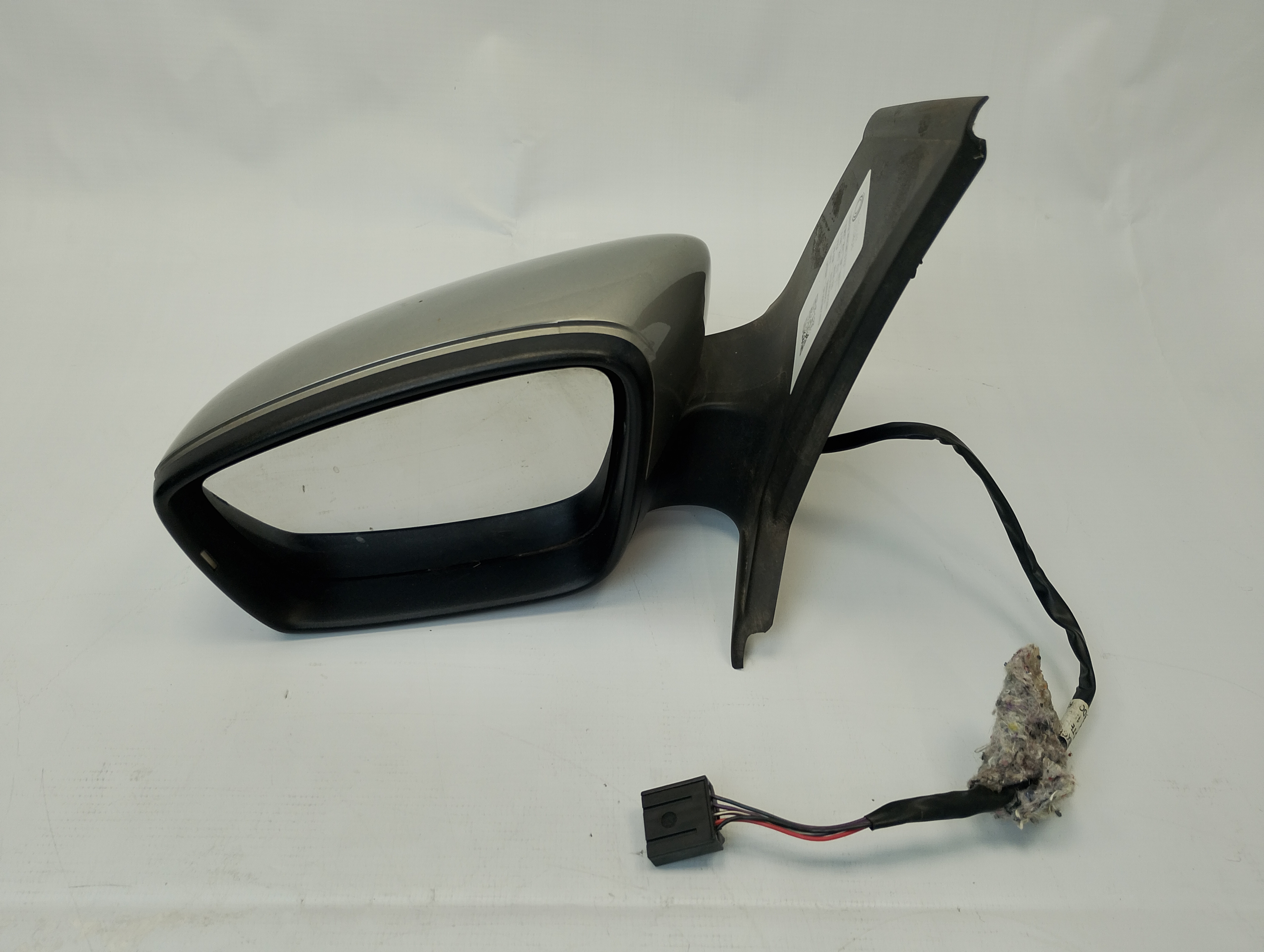 Espelho Retrovisor Preto Esquerdo (Motorista) Manual - 5Z1857507G9B9 - Fox