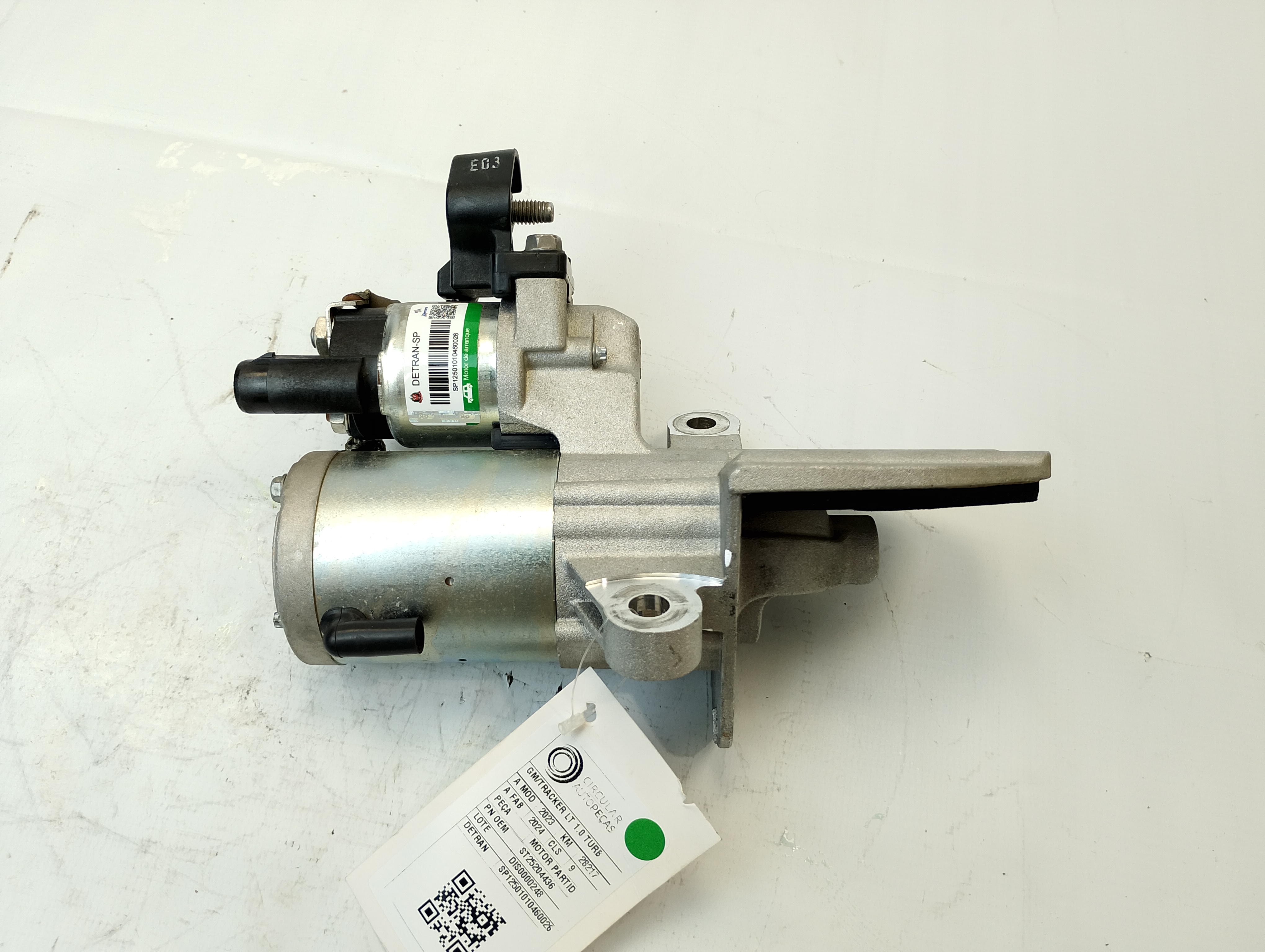 MOTOR PARTIDA - 25204436 - Tracker, Onix Plus Ger.2, Montana C