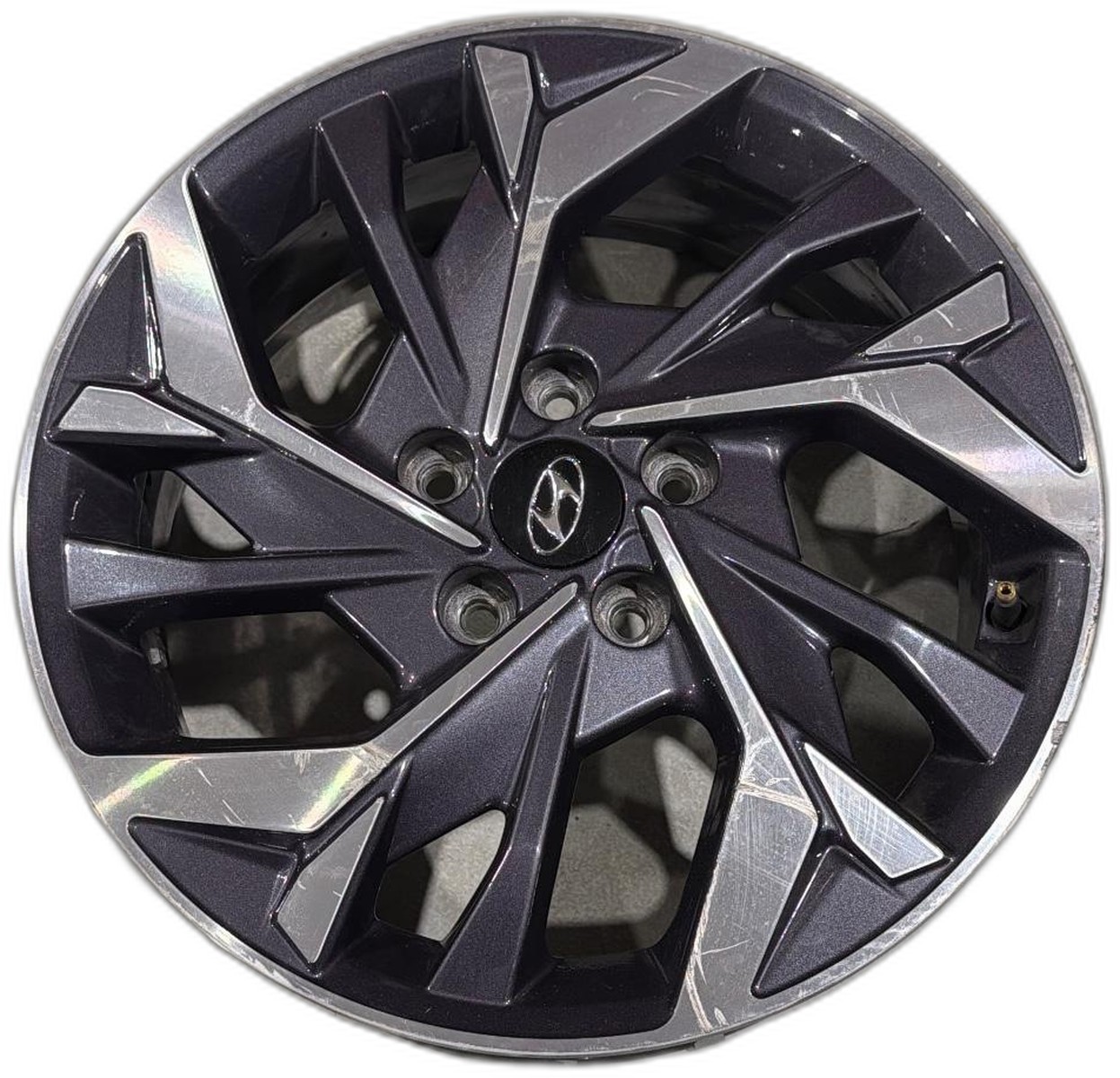 RODA LIGA LEVE ARO 17 5 FUROS DIAMANTADA HYUNDAI CRETA - 52910BX200DD - 