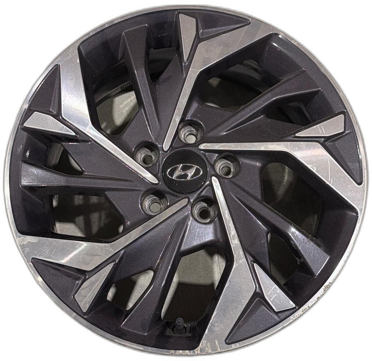 RODA LIGA LEVE ARO 17 5 FUROS DIAMANTADA HYUNDAI CRETA - 52910BX200DE - 