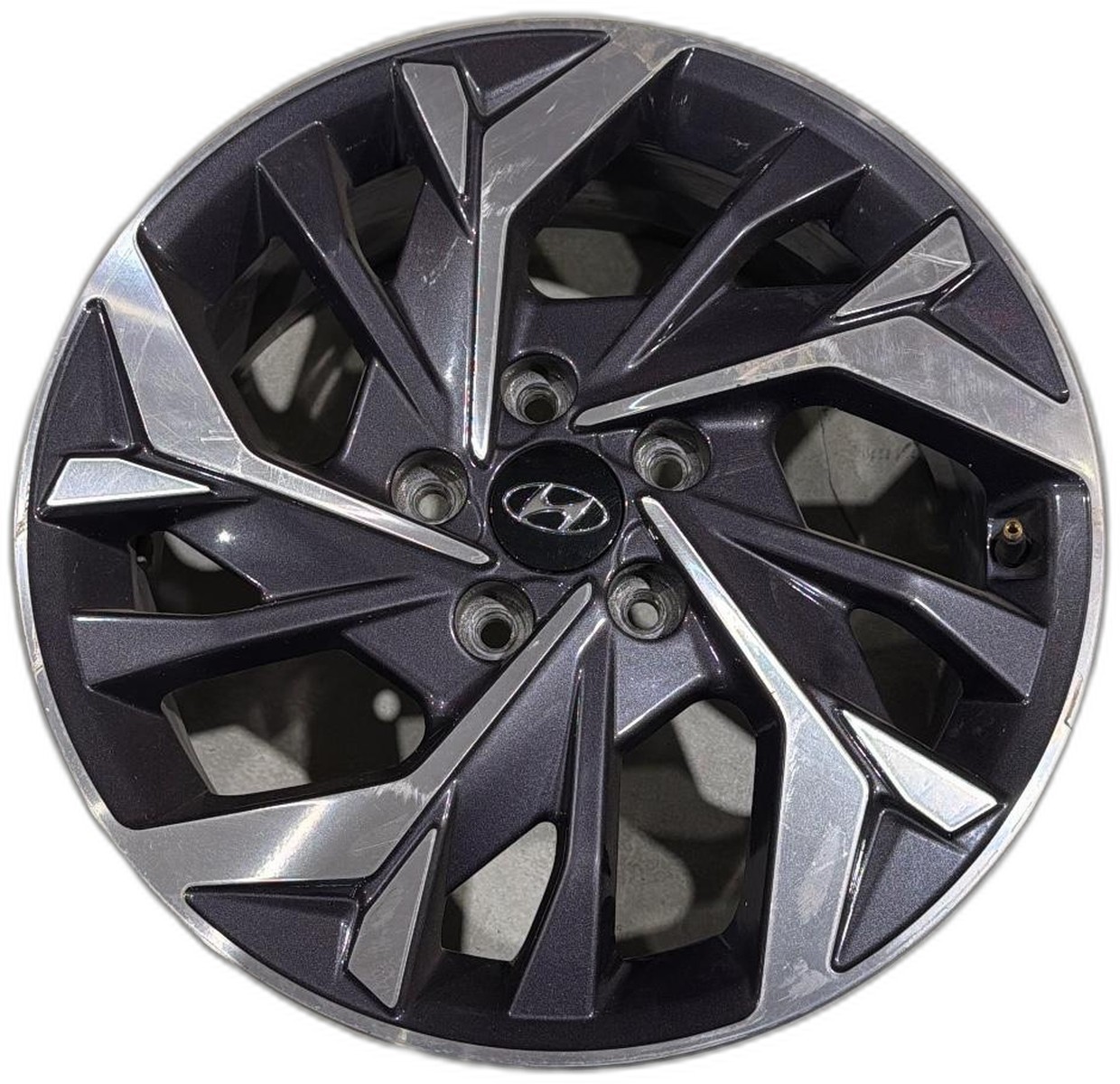 RODA LIGA LEVE ARO 17 5 FUROS DIAMANTADA HYUNDAI CRETA - 52910BX200TE - 