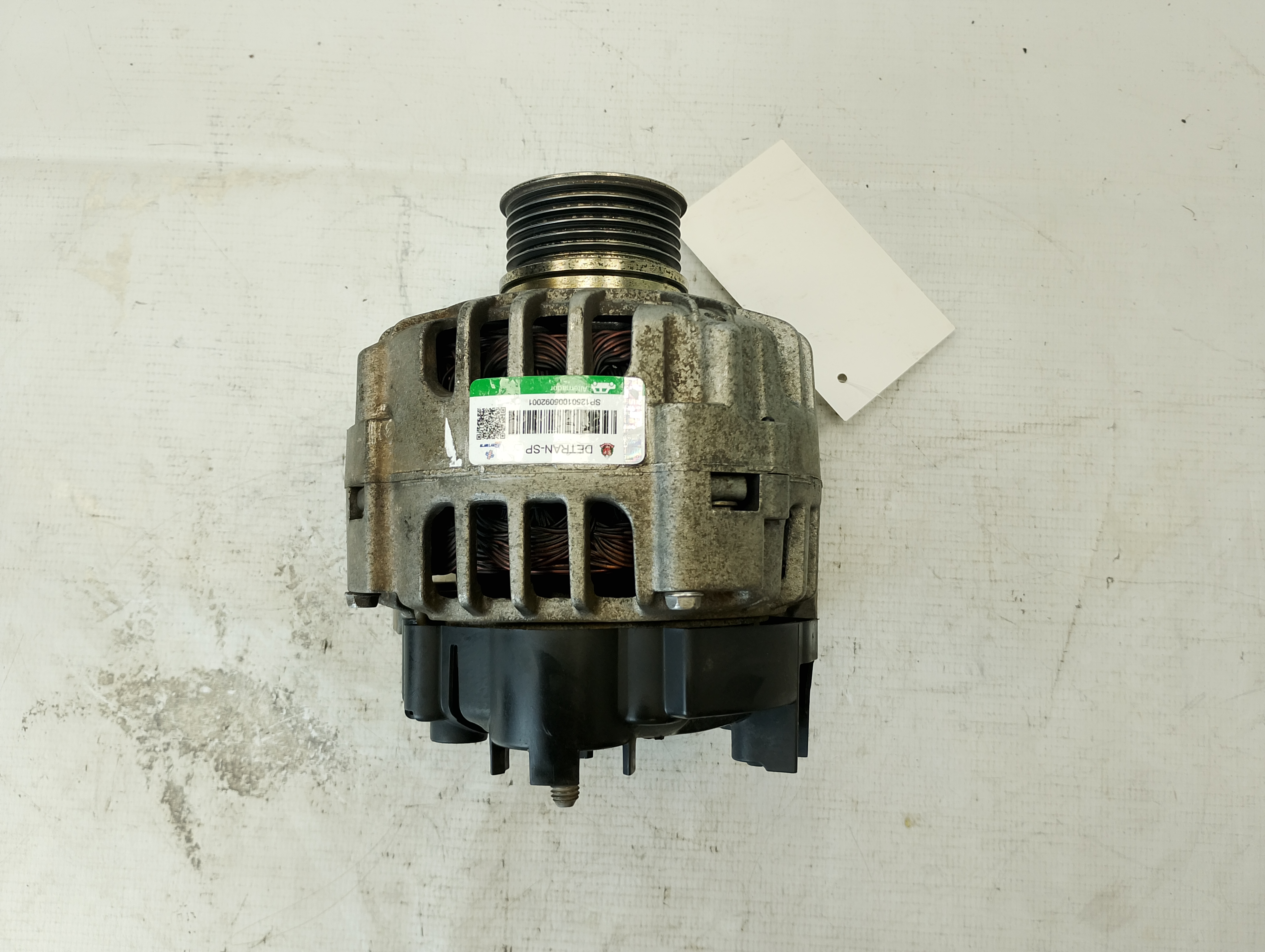 ALTERNADOR RENAULT SANDERO PRIVILÈGE HI-FLEX 1.6 2011/2012 - 7711368385 - 