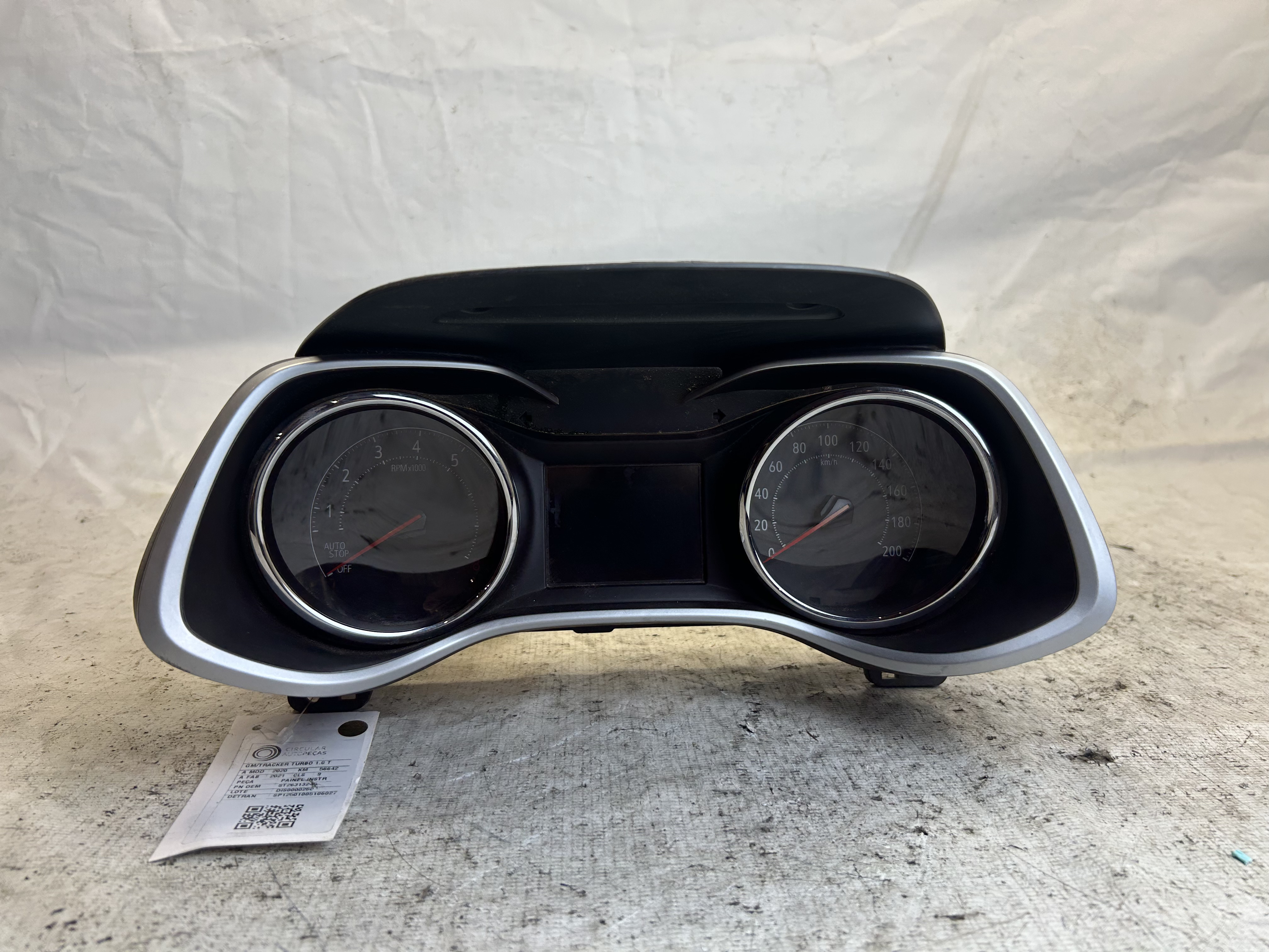 PAINEL INSTRUMENTOS CHEVROLET TRACKER 1.0 TURBO 12V 20/21 - 26313245 - 