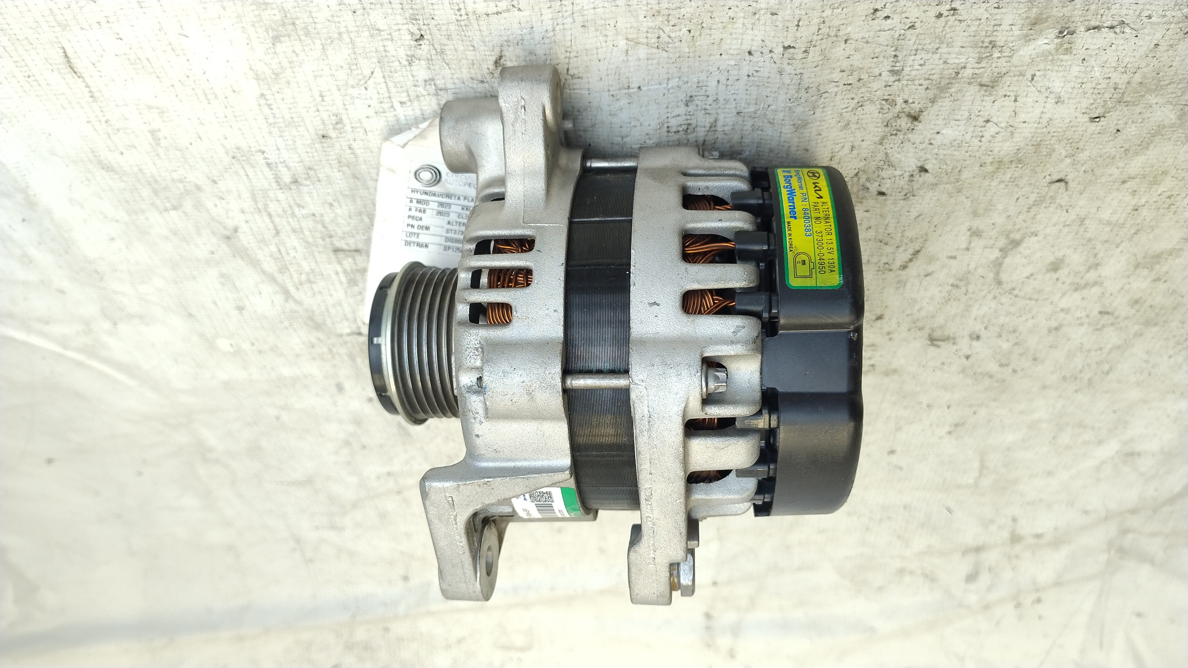 ALTERNADOR HYUNDAI CRETA PLATINUM 1.0 TB 2023 - 3730004950 - 