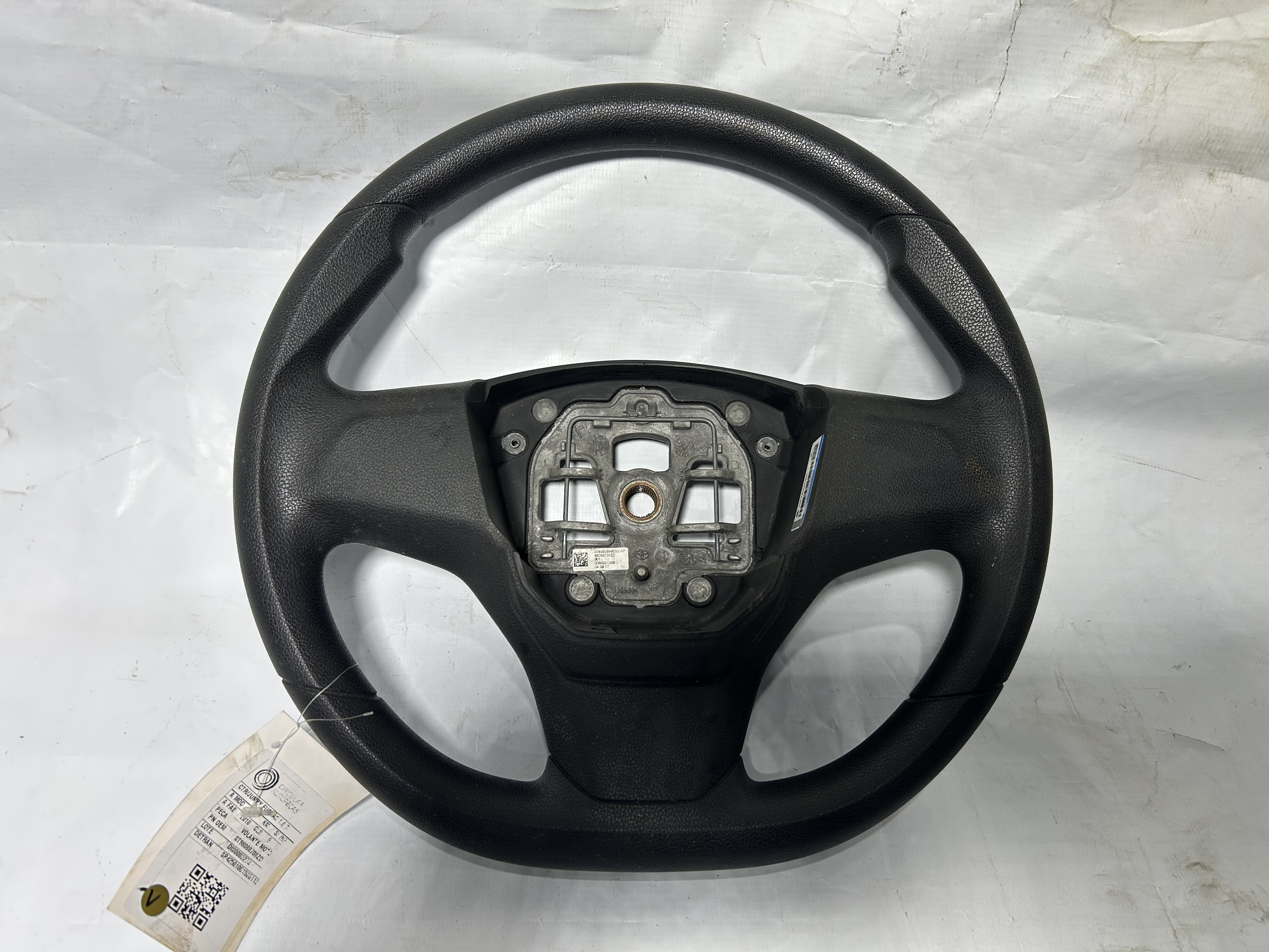 VOLANTE MOTORISTA CITROËN JUMPY FURGÃO PACK 1.6 2017/18 - 98088708ZD - 