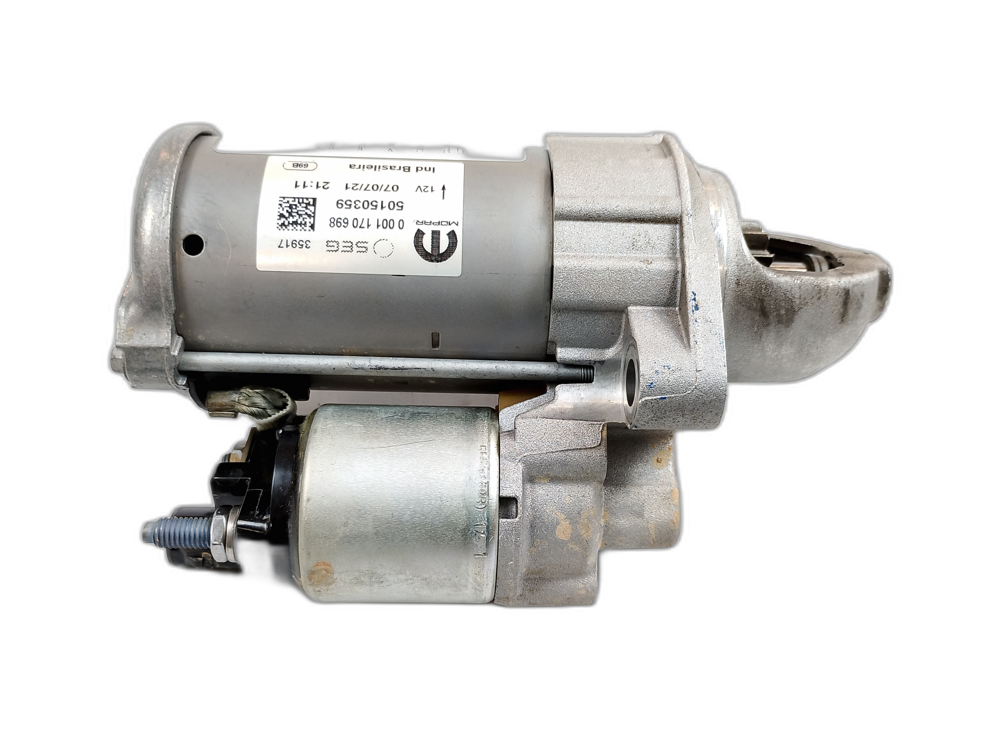 MOTOR PARTIDA SEGURANCA ANTIGA BOSCH KW 1 0 - 50150359 - 