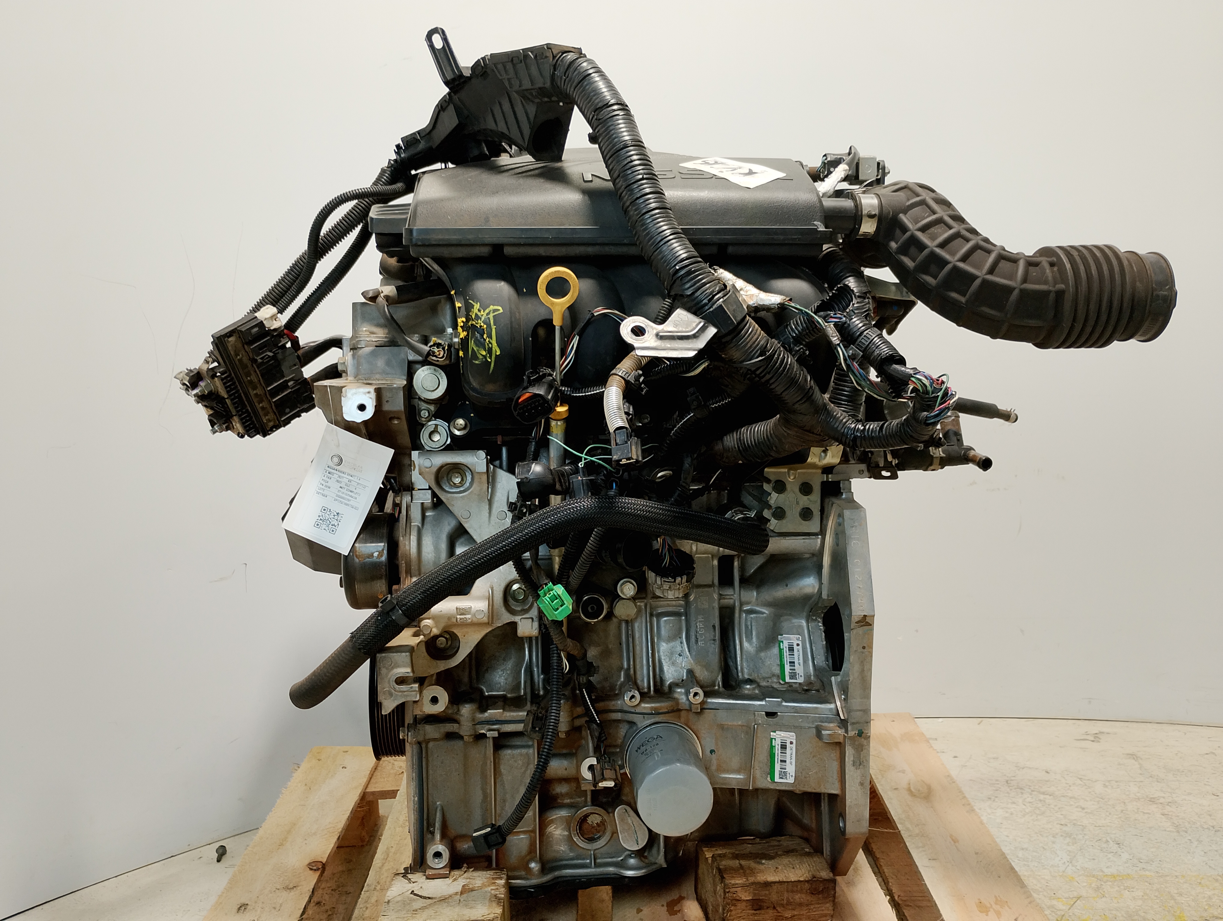MOTOR COMPLETO NISSAN KICKS SL 1.6 16V FLEXSTAR 5P AUT 2018 - 101025RA2A - 