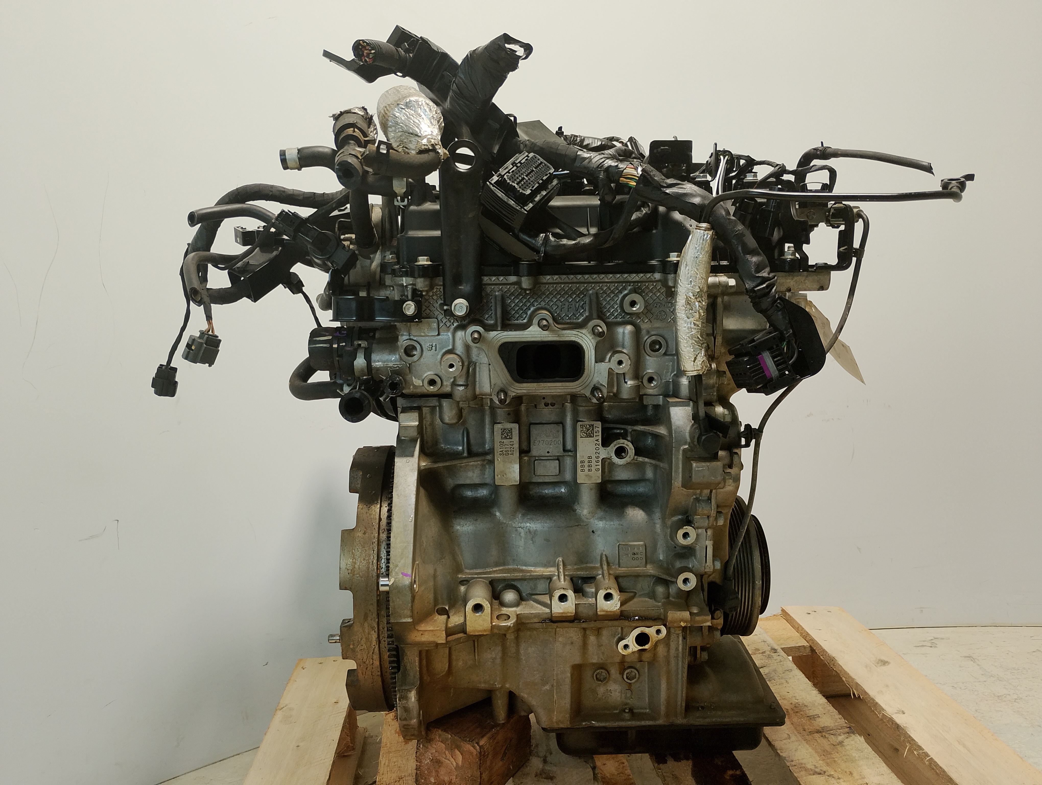 MOTOR COMPLETO HYUNDAI HB20S COMFORT PLUS 1.0 TB FLEX 2017 - 1E02104U03 - 