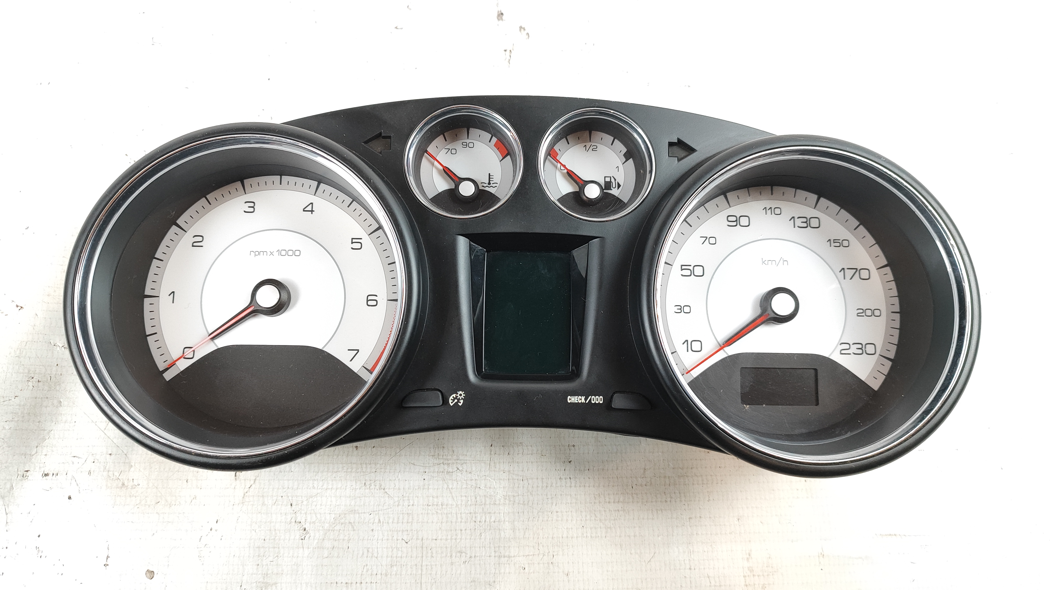 QUADRO PAINEL INSTRUMENTOS PEUGEOT 408 SEDAN ALLURE 11/12 - 6103SF - 