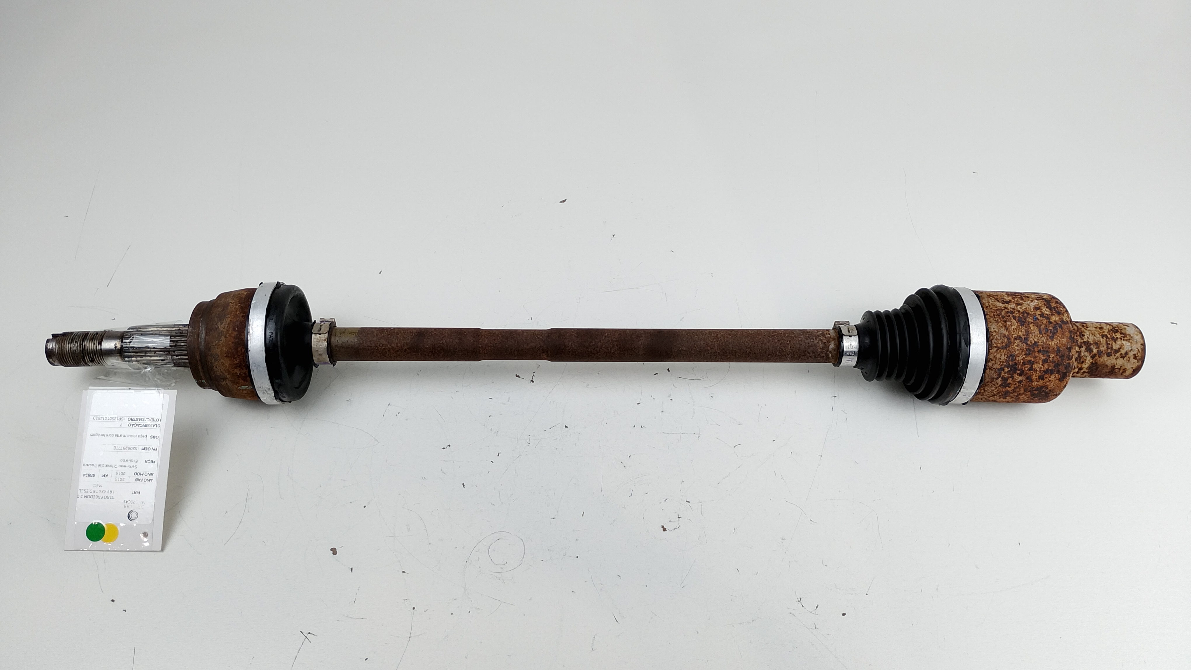 SEMI-EIXO DIFERENCIAL TRAS ESQ FIAT TORO FREEDOM 2.0 2015/16 - 52062977TE - 