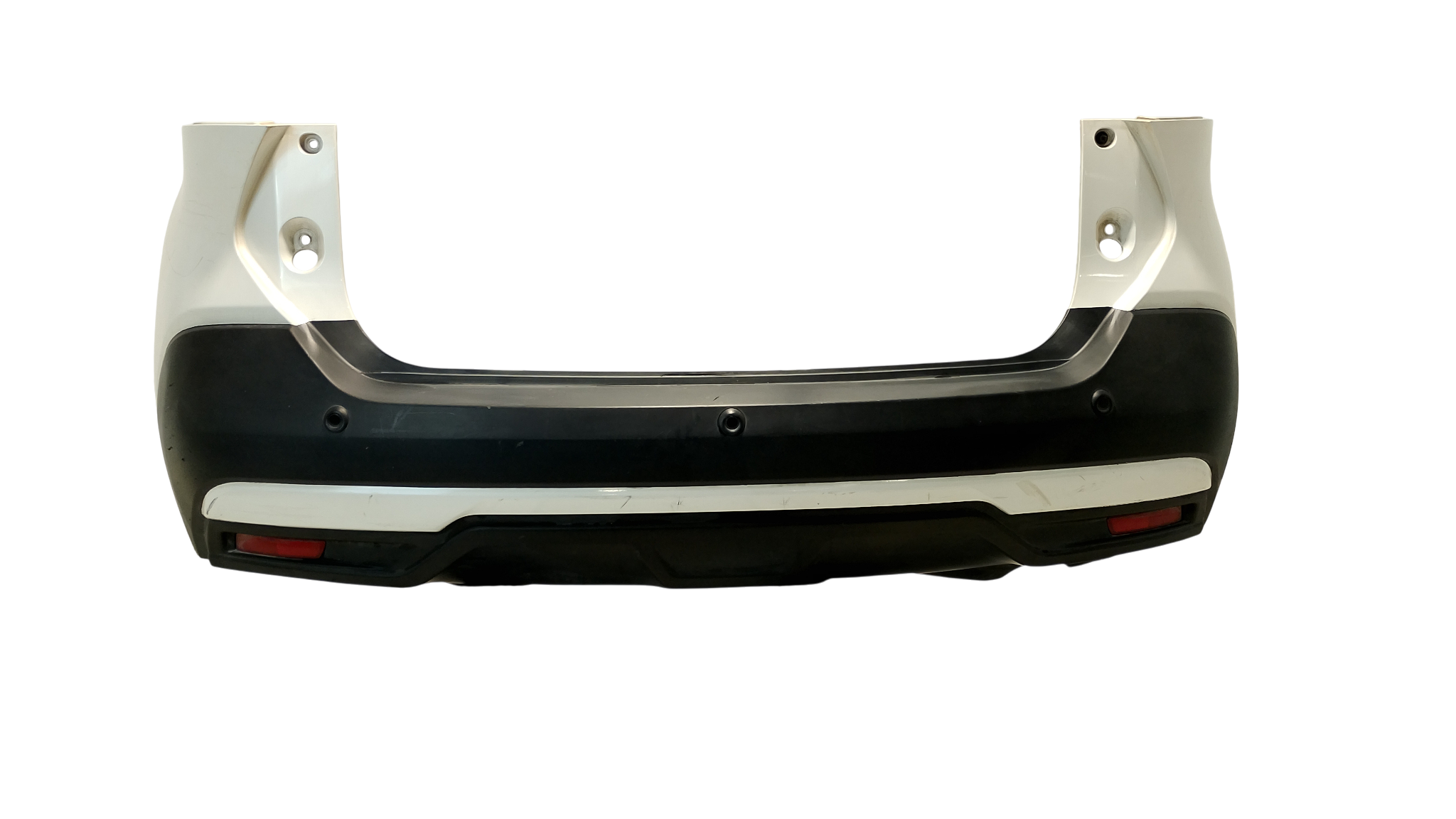 PARA-CHOQUE TRASEIRO NISSAN KICKS SV 1.6 16V BRANCO 2017/18 - PT023154137 - 