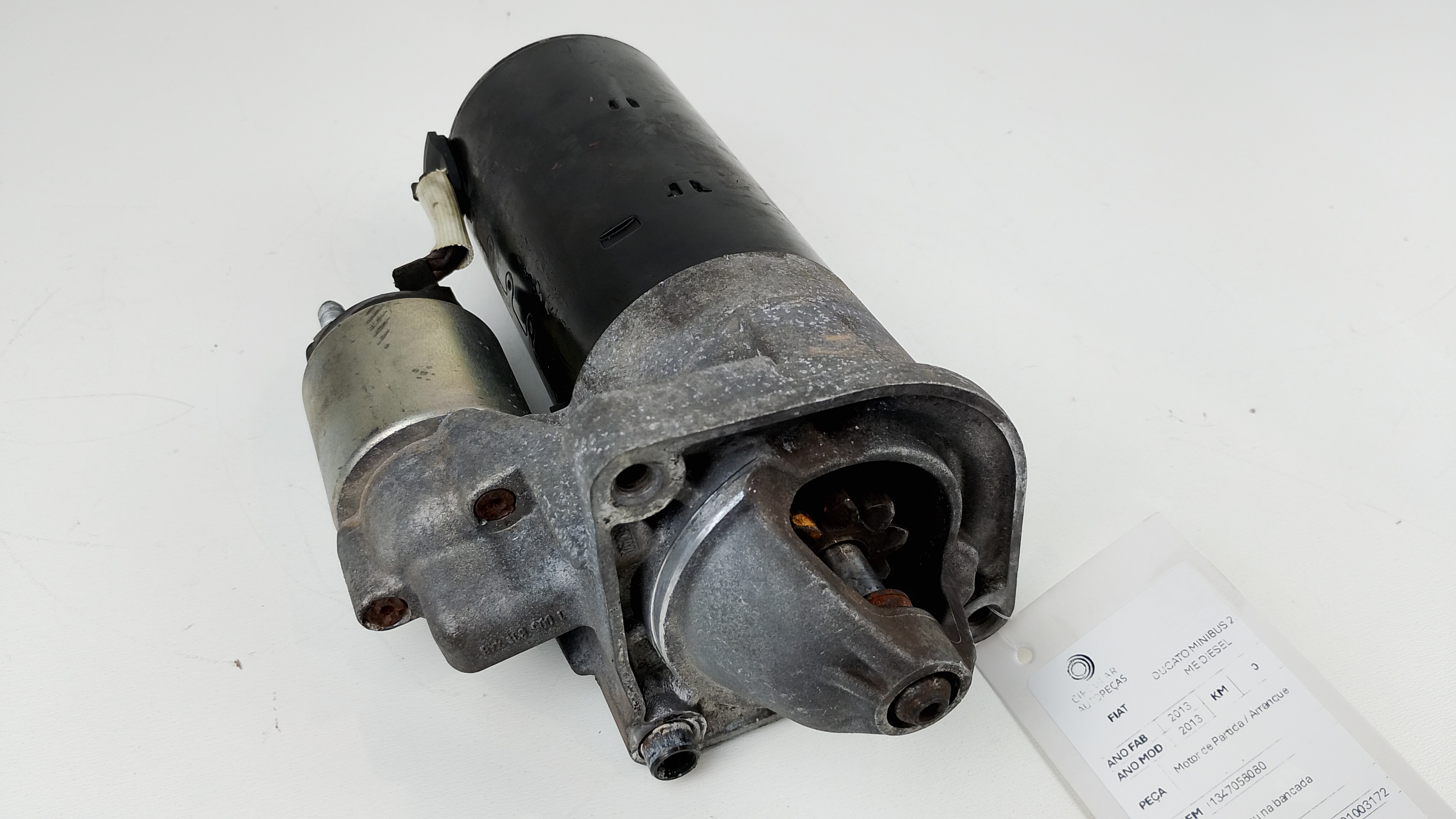 MOTOR PARTIDA ARRANQUE FIAT DUCATO MINIBUS 2.3 2015 - 1347058080 - 