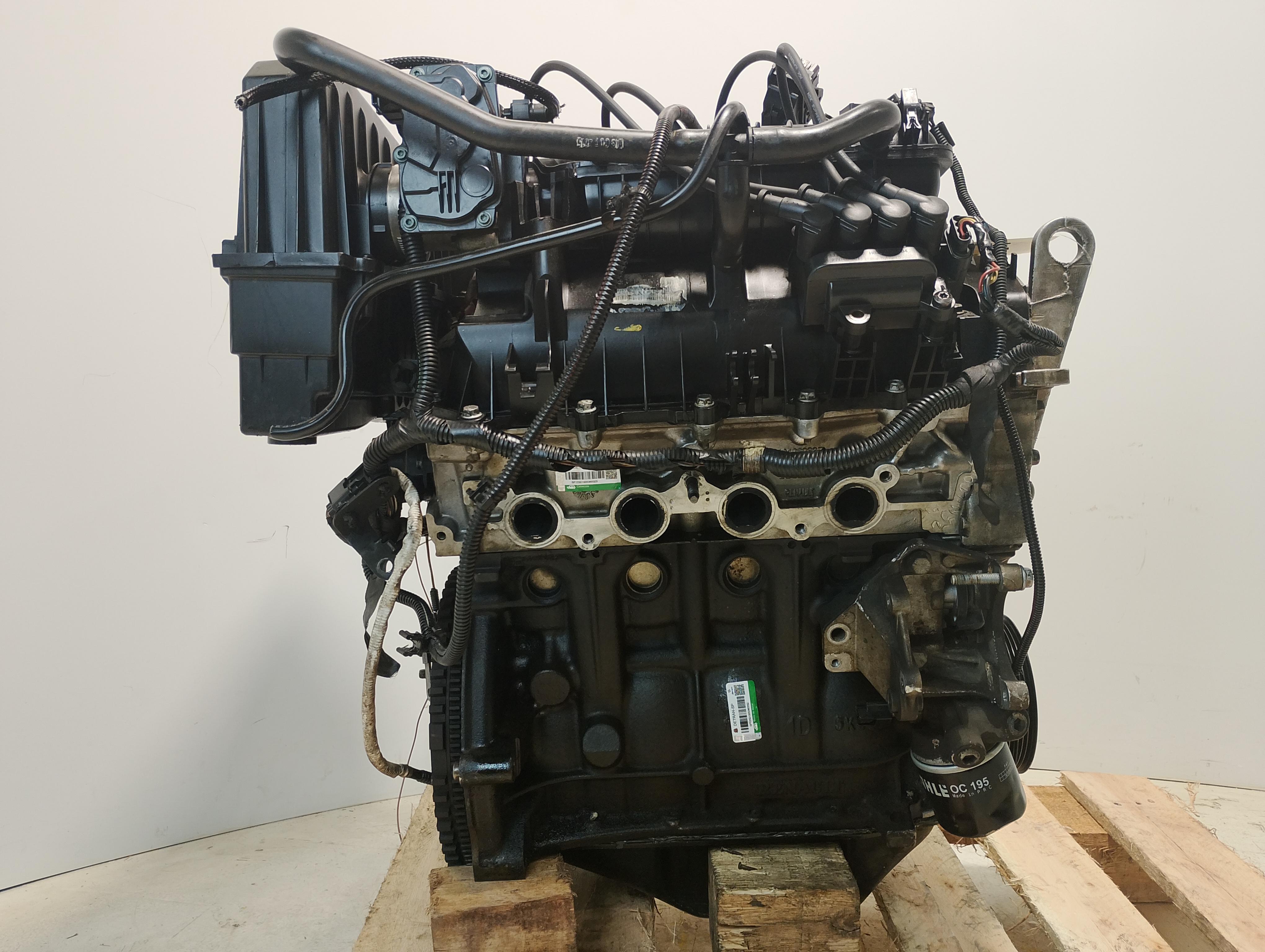MOTOR COMPLETO RENAULT SANDERO EXPRESSION HI-POWER 2016 - 100018560R - 