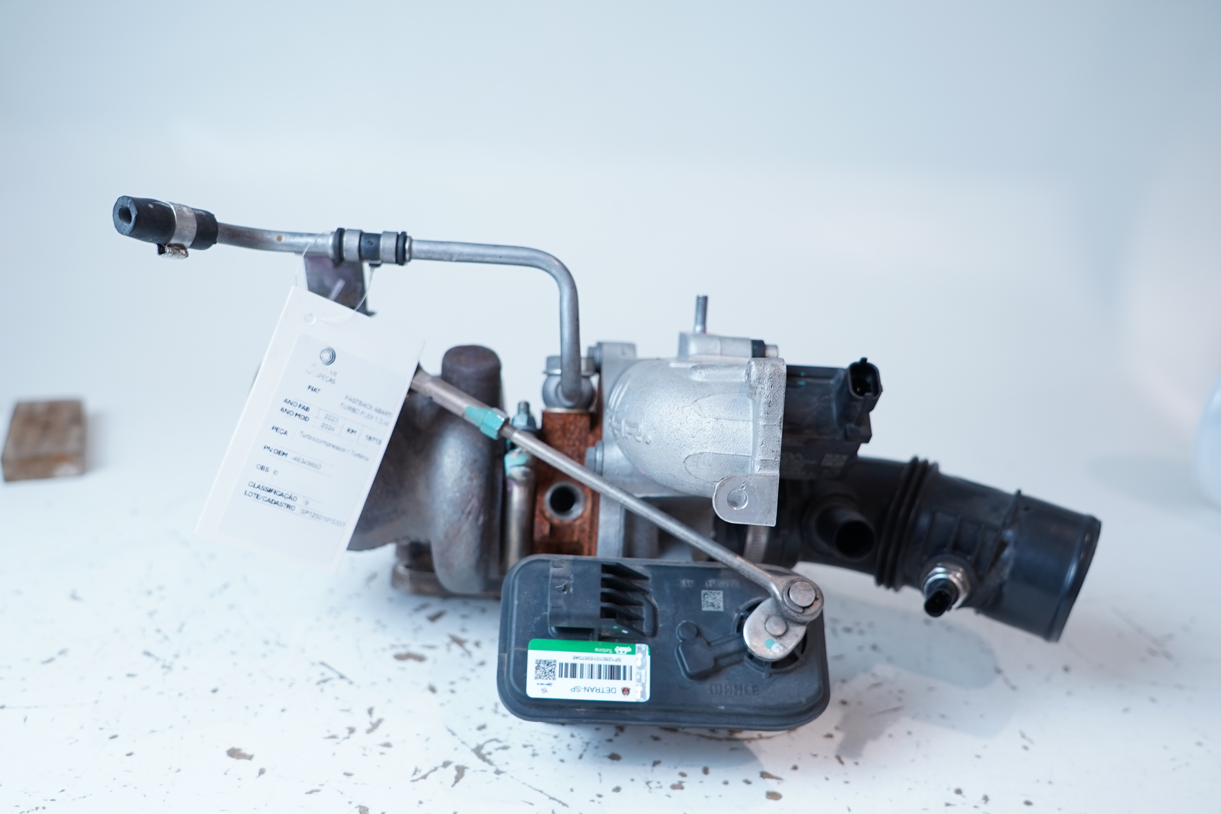 TURBO COMPRESSOR BORGWARNER BR - 46349663 - 