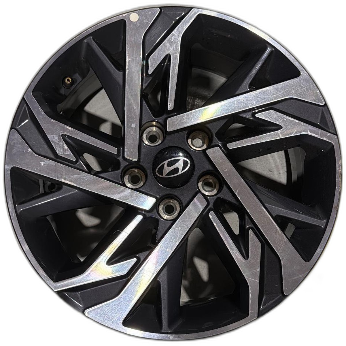RODA LIGA LEVE ARO 17 5 FUROS DIAMANTADA HYUNDAI CRETA - 52910BX200TD - 
