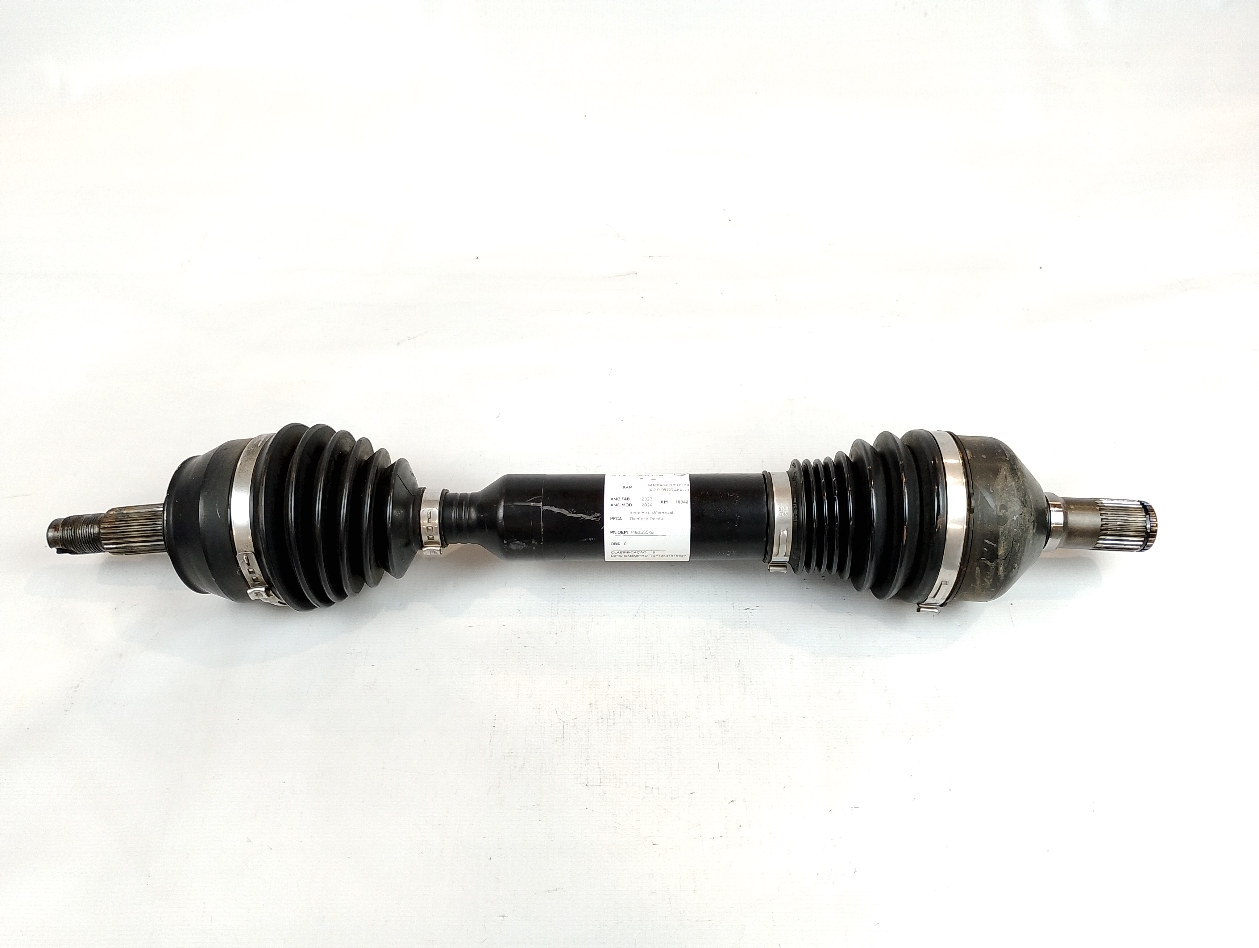 SEMIEIXO DIANTEIRO DIREITO RAM RAMPAGE REBEL HURR 4 2.0 2024 - 46355548DD - 