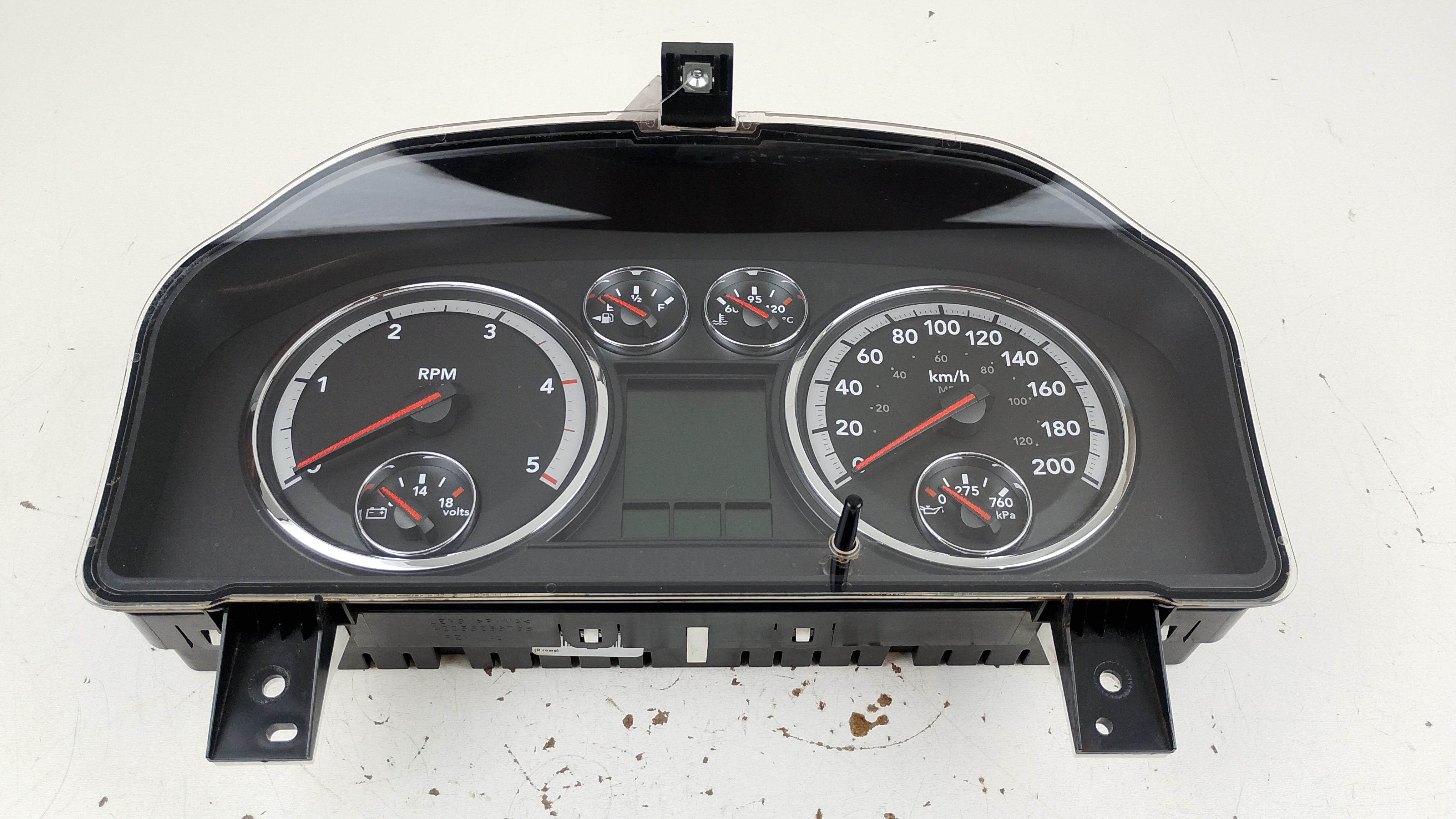 QUADRO PAINEL INSTRUMENTOS RAM 2500 LARAMIE 6.7 2011/2012 - 68090510AB - 
