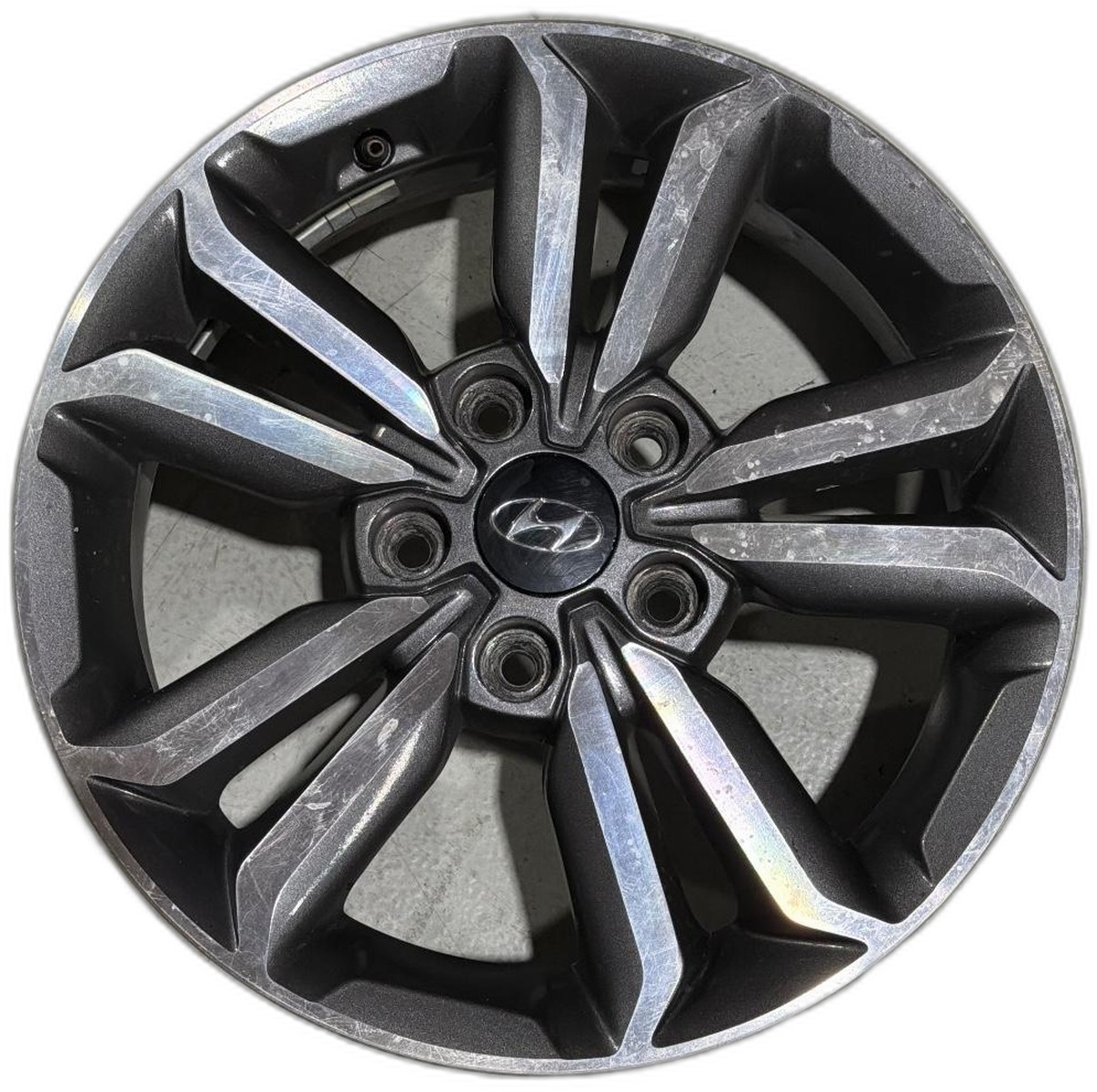 RODA LIGA LEVE ARO 16 5 FUROS DIAMANTADA HYUNDAI CRETA - 52910M4100TD - 