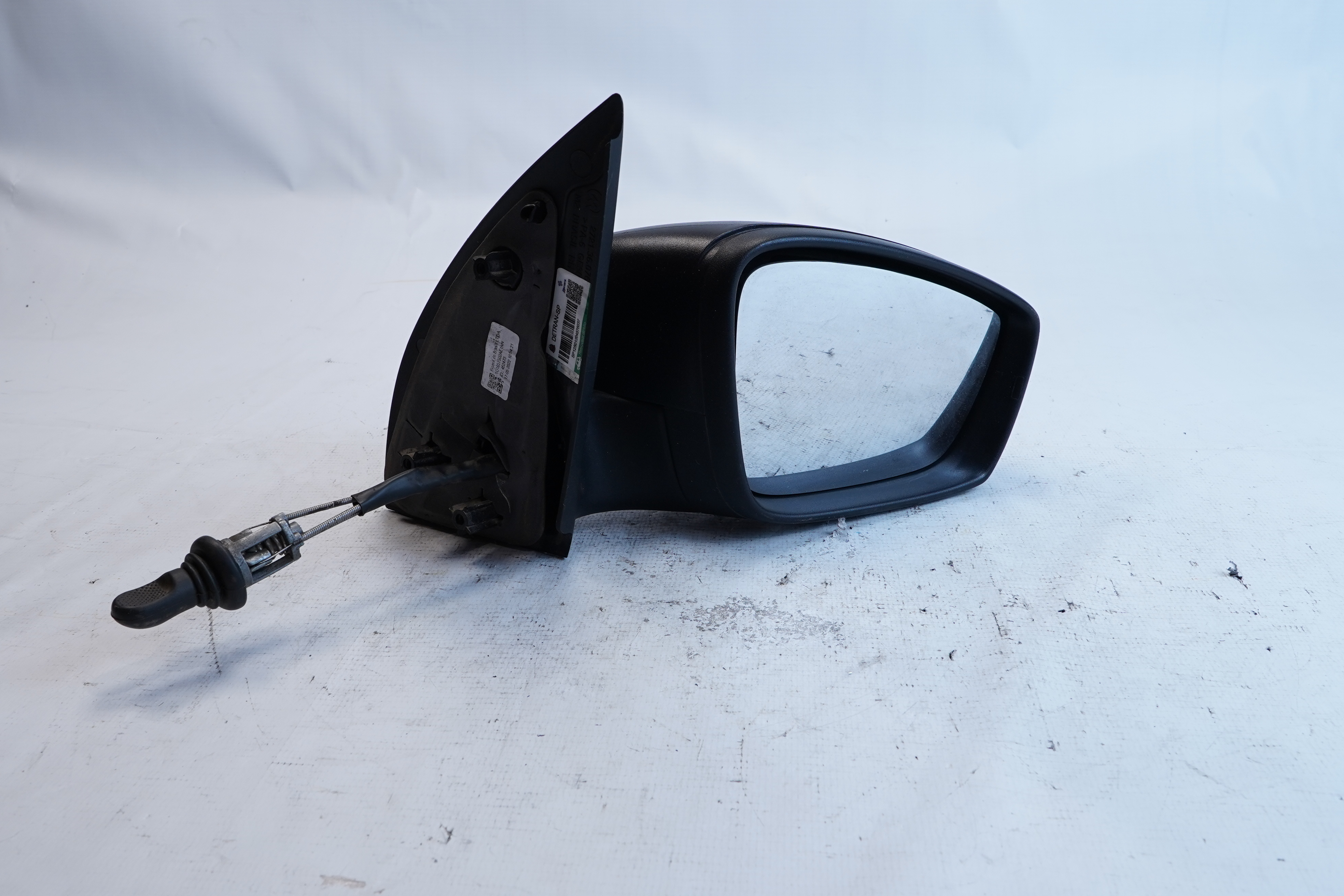 Espelho Retrovisor Preto Direito (Passageiro) Elétrico - 5U1857508N9B9 - Gol, Voyage