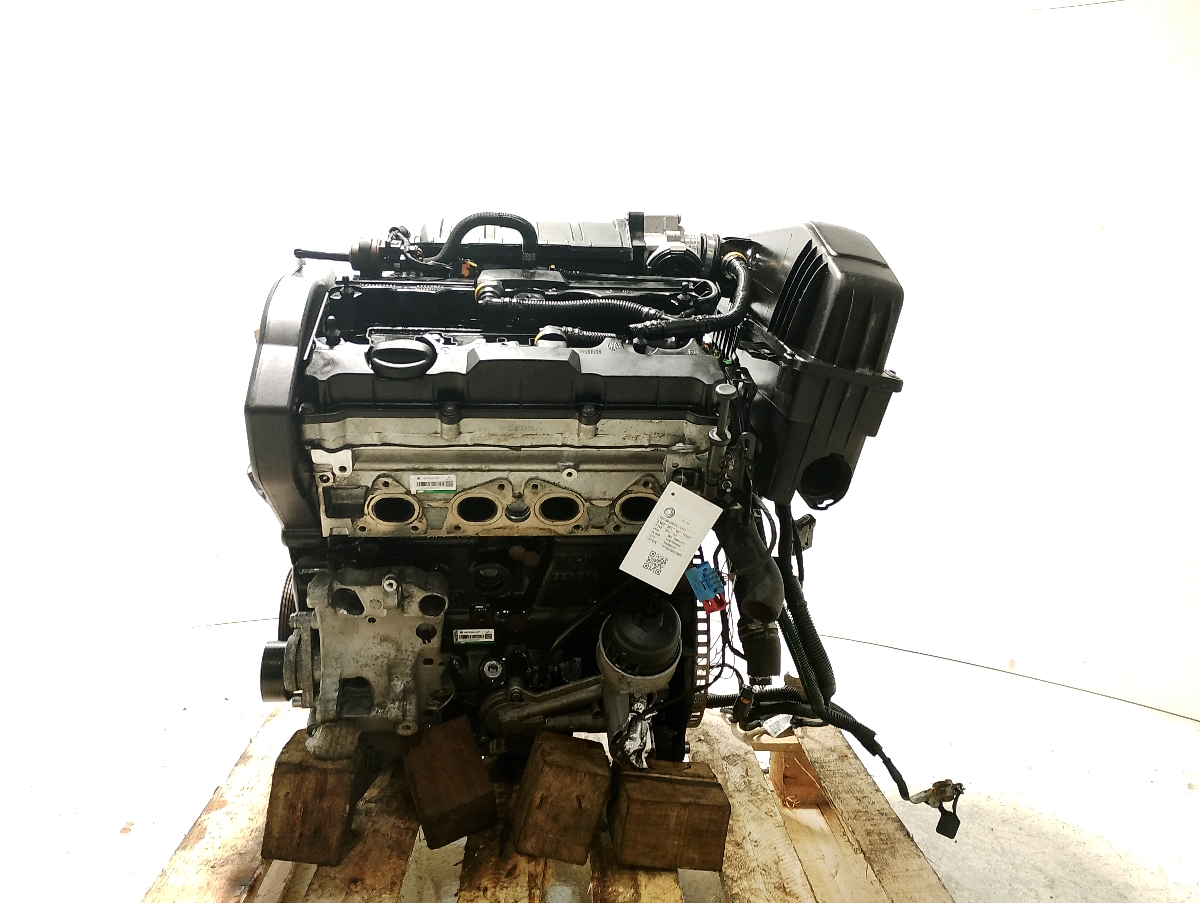 MOTOR COMPLETO PEUGEOT 208 GRIFFE 1.6 FLEX 2013/2014 - 9676969880 - 