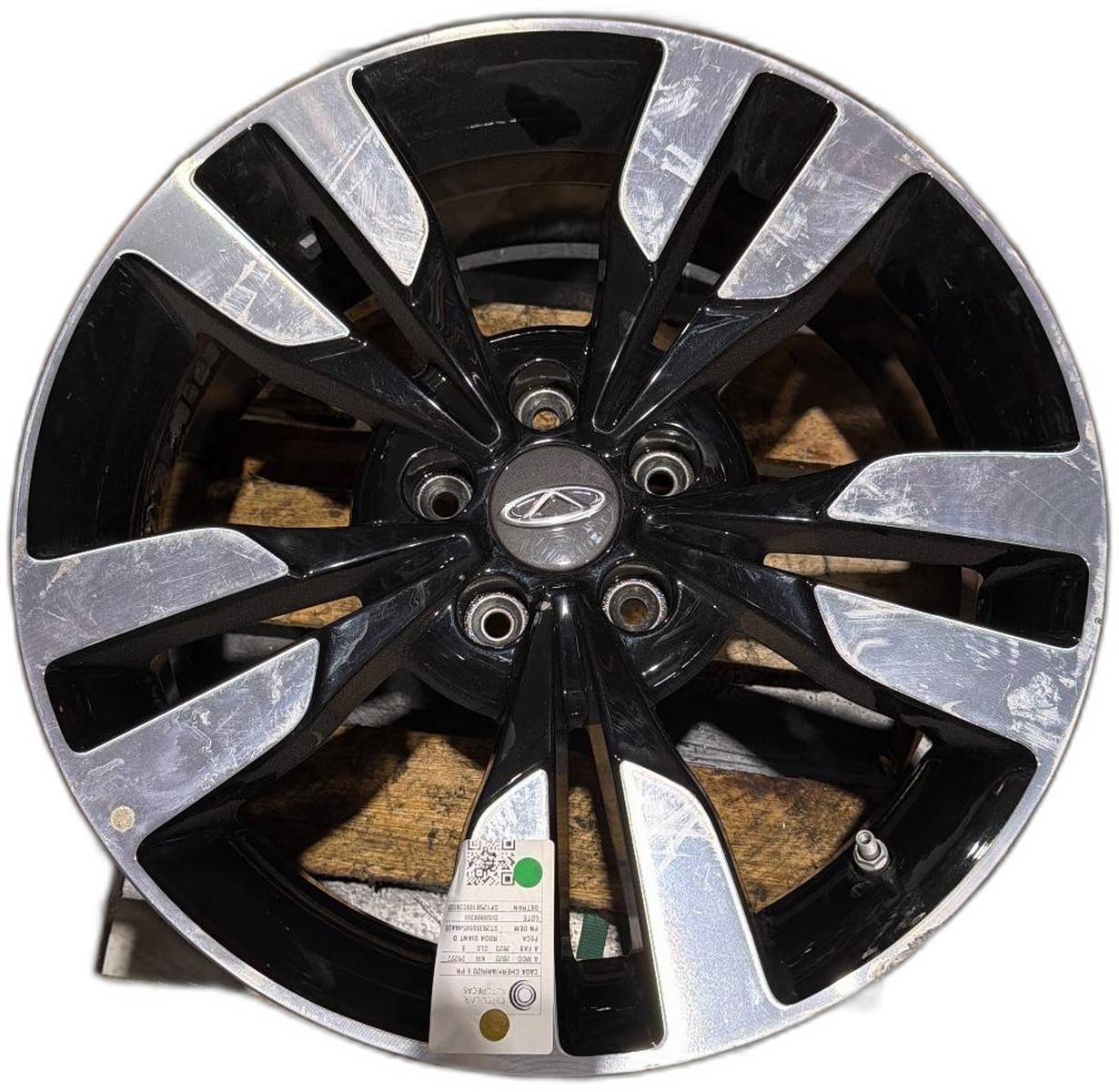 RODA LIGA LEVE ARO 17 5 FUROS DIAMANTADA CAOA CHERY ARRIZO - 203000054AADD - 