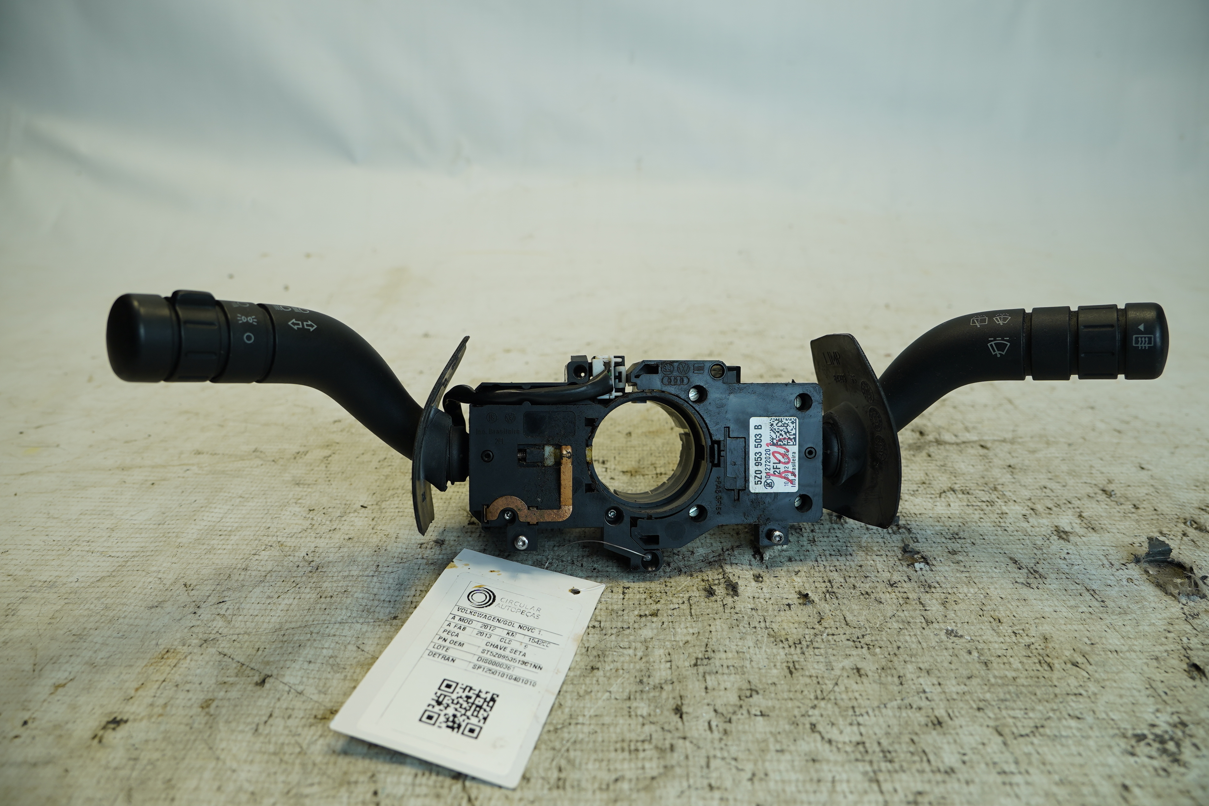 CHAVE SETA VOLKSWAGEN GOL (NOVO) 1.6 2012/13 - 5Z0953513C1NN - 