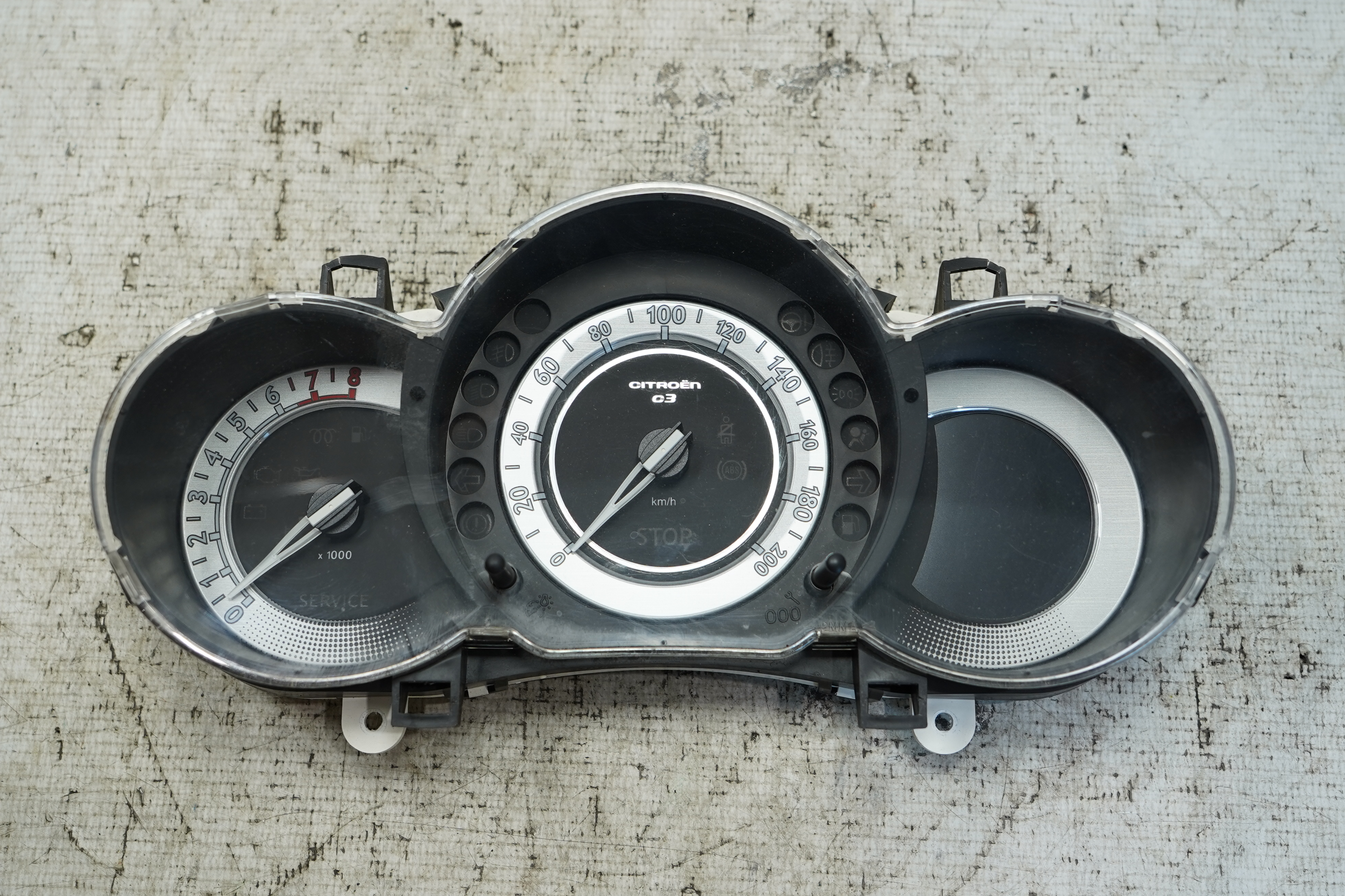 PAINEL INSTRUMENTOS CITROËN C3 EXCL. 1.6 VTI FLEX 2017 - 9810561780 - 