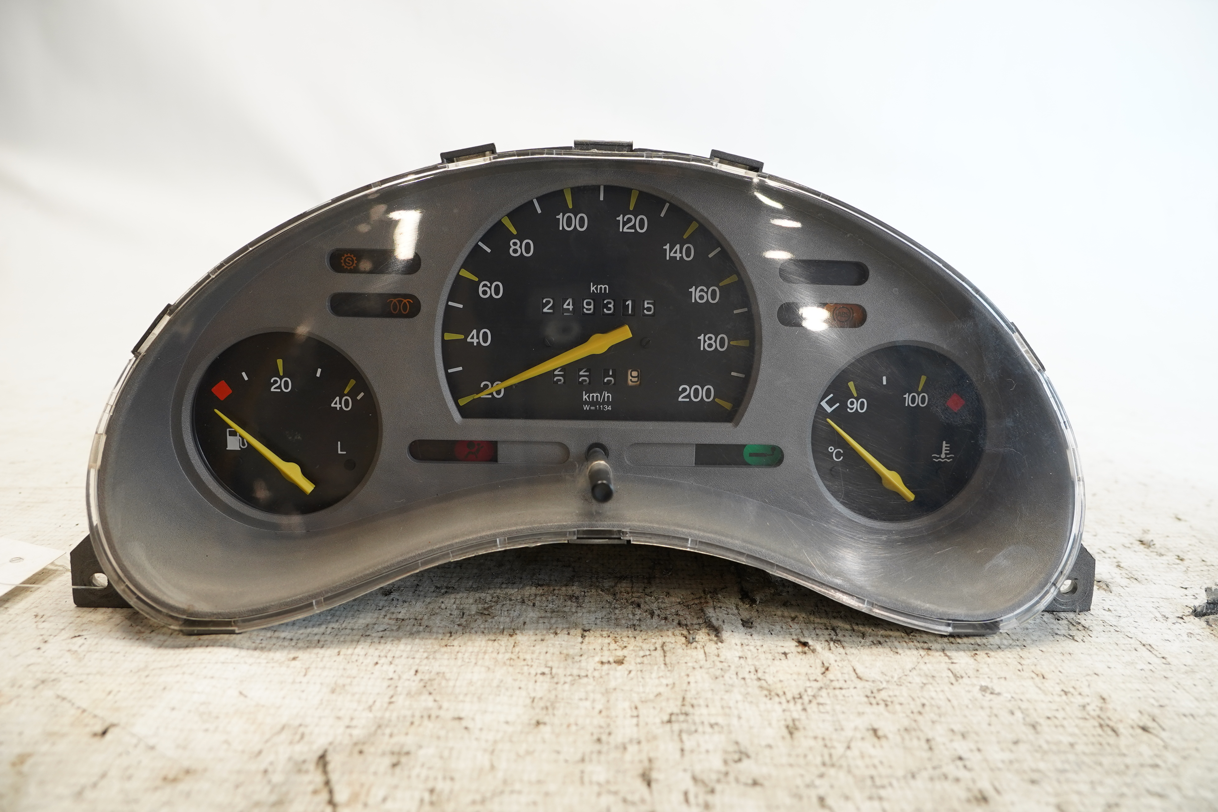 PAINEL INSTRUMENTOS CHEVROLET CORSA WIND 1.0 1999 - 93262505 - 