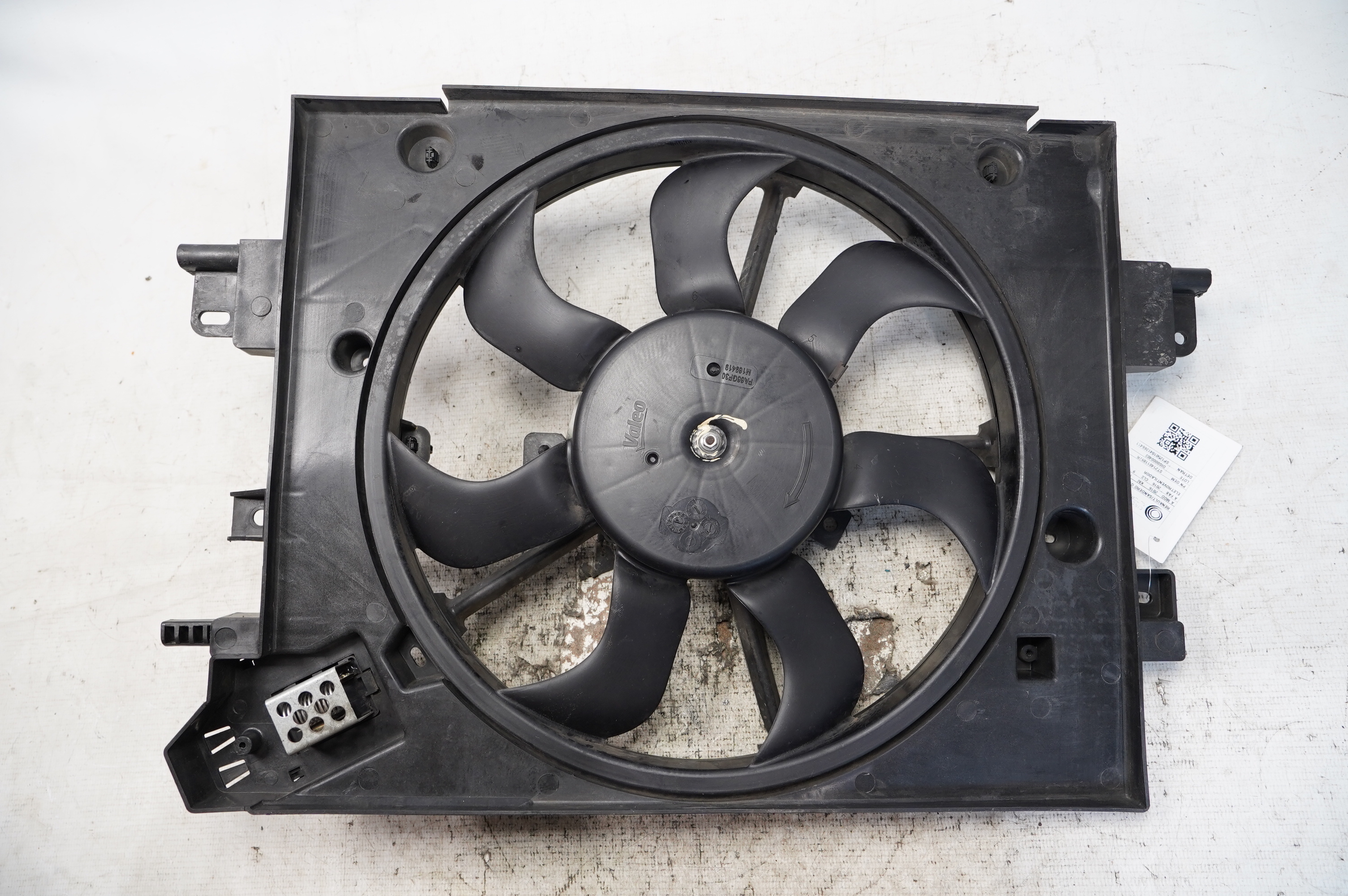 ELETROVENTILADOR RENAULT SANDERO GT LINE HI-POWER 1.6 2016 - 214811897R - 