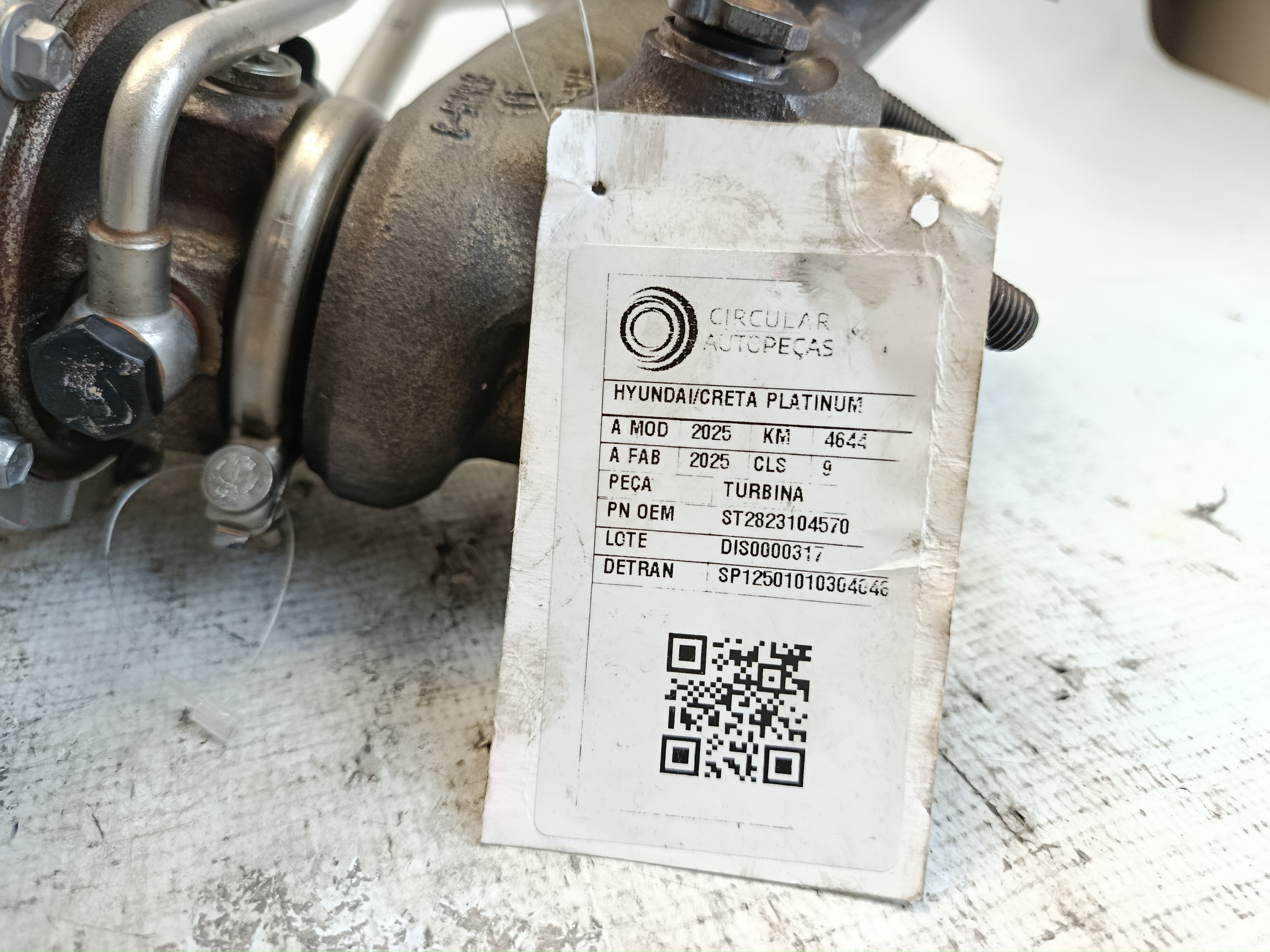 TURBO ALIMENTADOR - 2823104570 - 