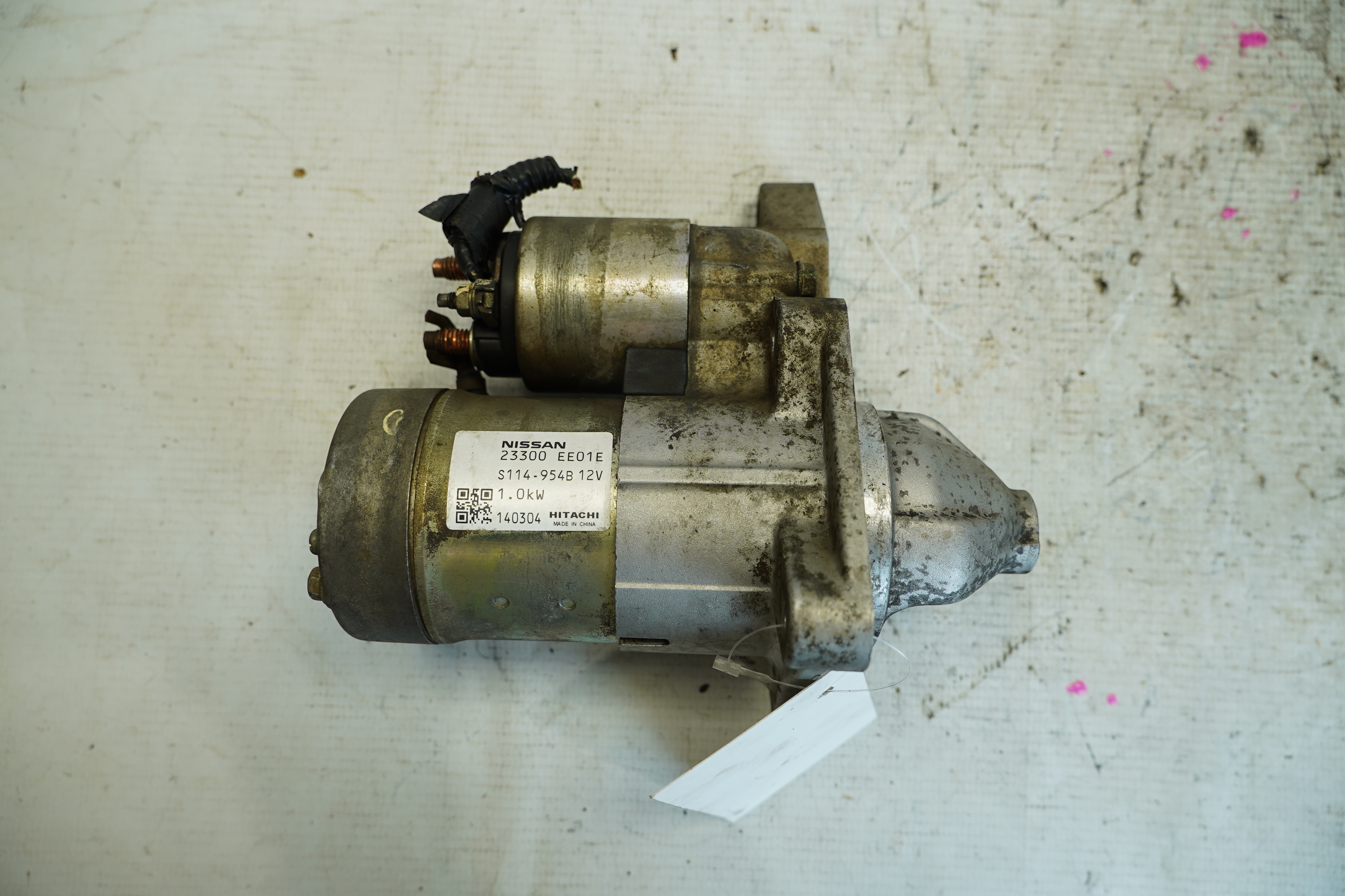 MOTOR PARTIDA NISSAN KICKS SL 1.6 16V FLEXSTAR 2018 - 23300EE01E - 