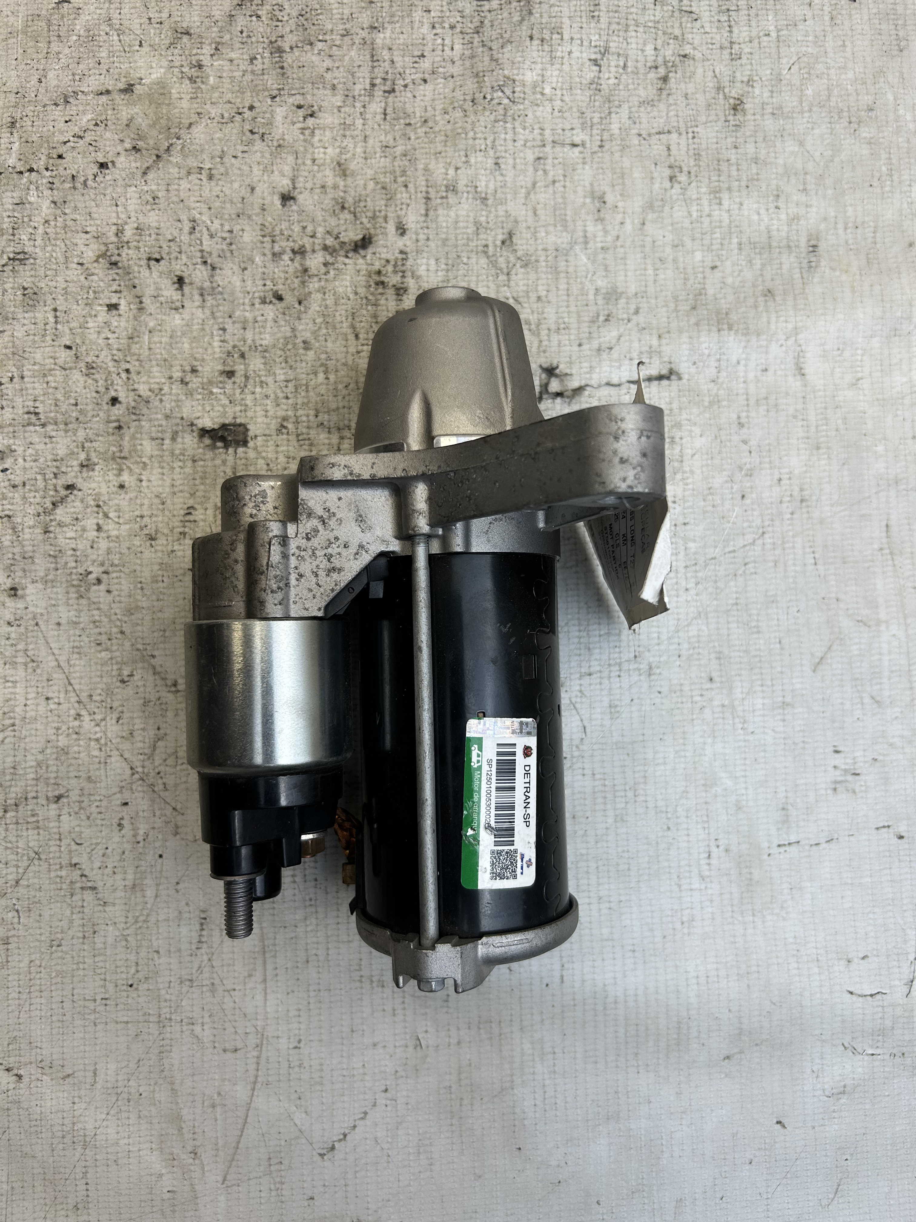 MOTOR PARTIDA SEGURANCA ANTIGA BOSCH KW 1 0 - 50150359 - 