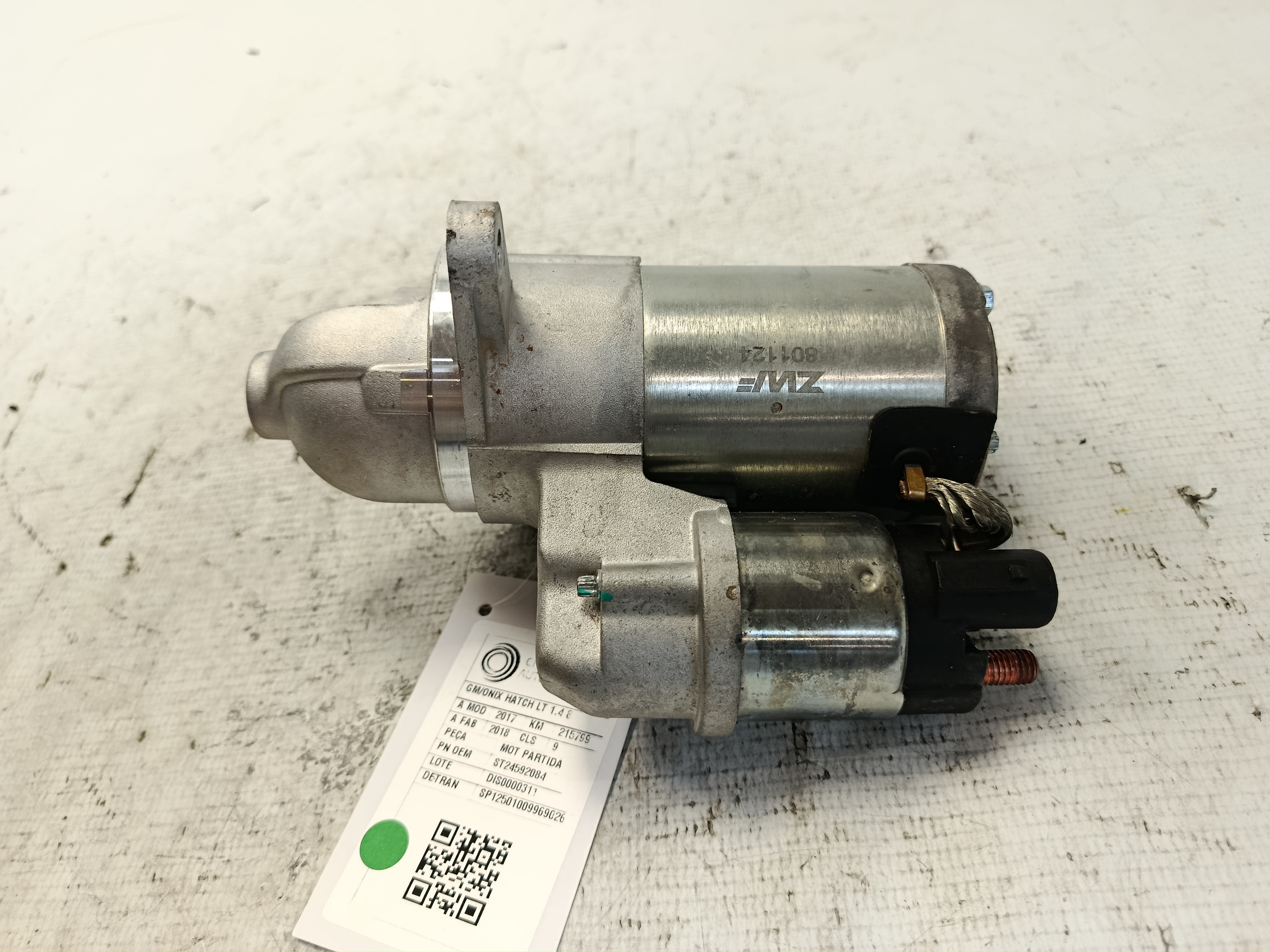 Motor partida - 24592084 - Agile, Cobalt, Spin