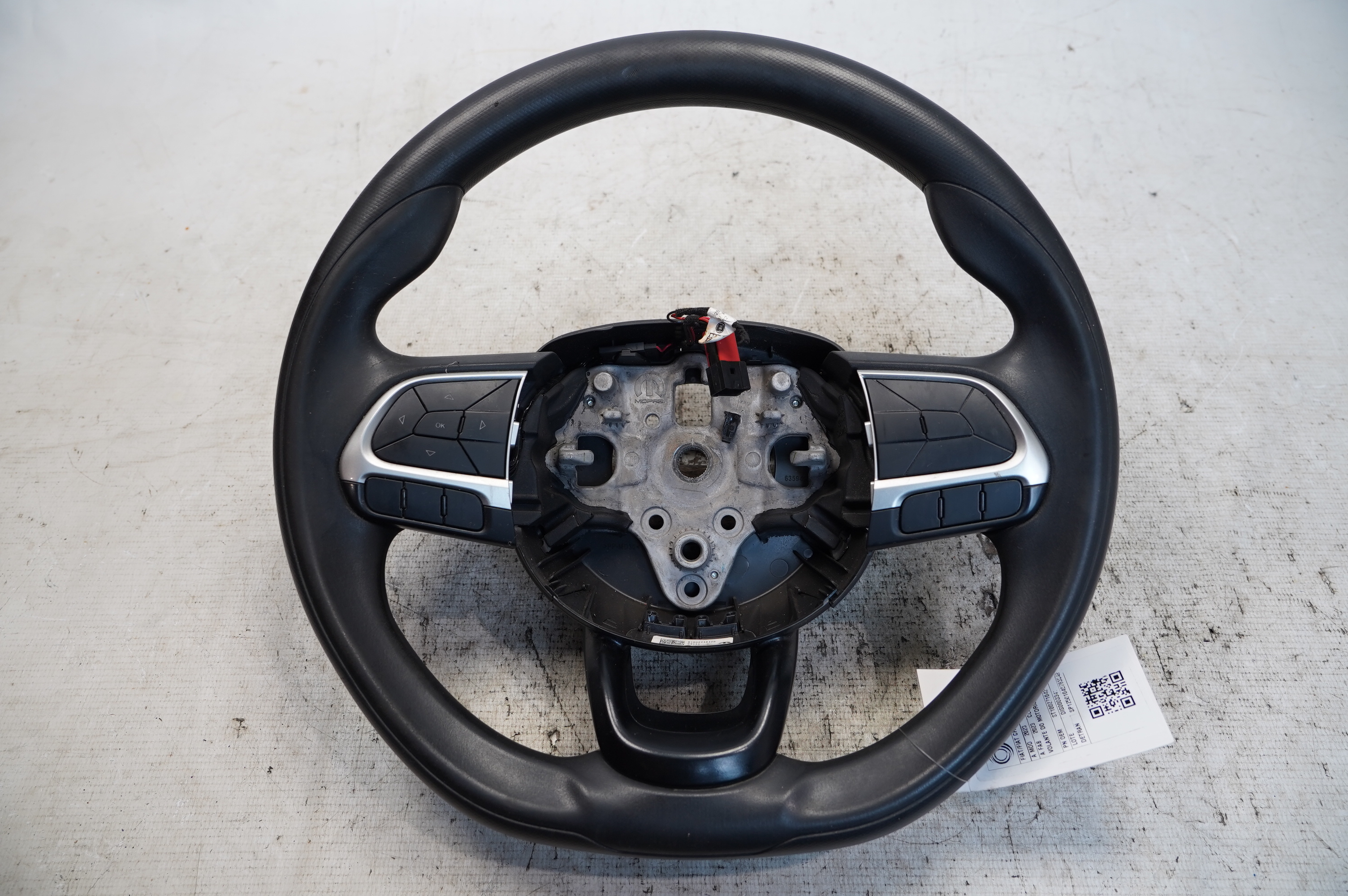 VOLANTE MOTORISTA FIAT CRONOS 1.0 6V FLEX 2023 - 100271042 - 