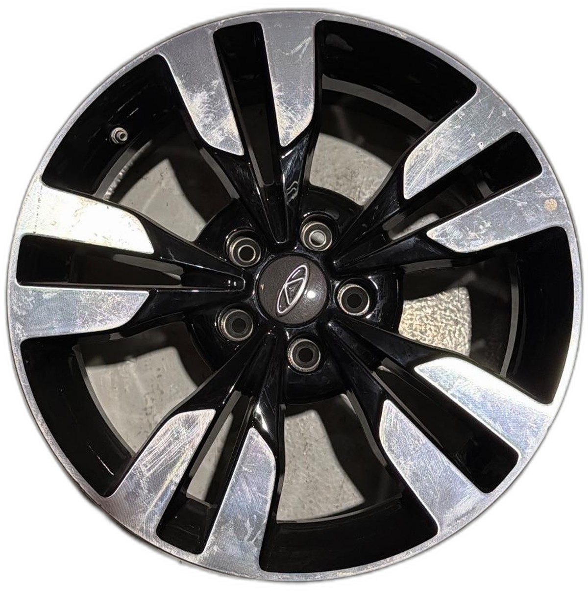 RODA LIGA LEVE ARO 17 5 FUROS DIAMANTADA CAOA CHERY ARRIZO - 203000054AATE - 