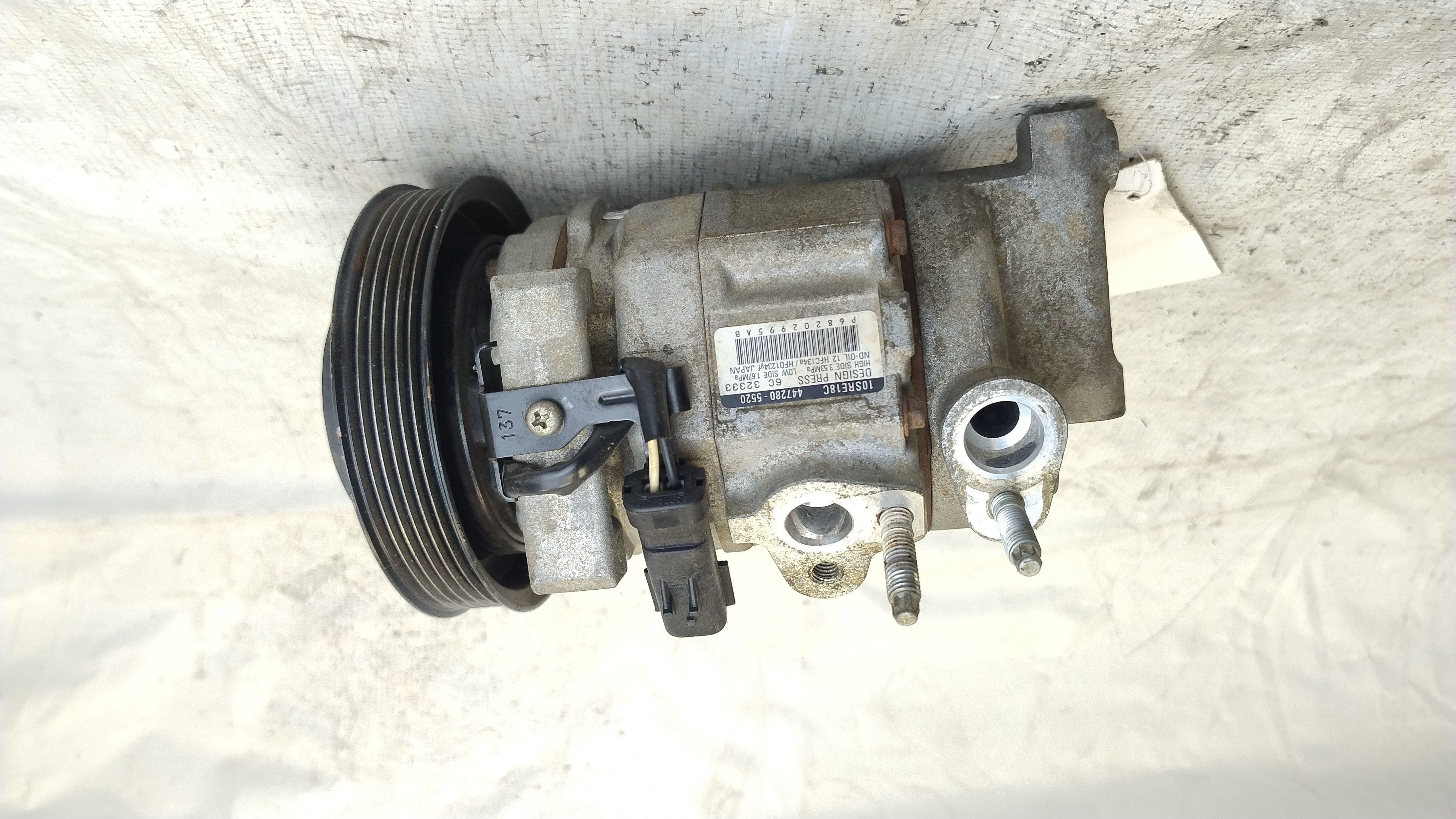 COMPRESSOR AR CONDICIONADO JEEP G CHEROKEE LIMIT 3.0 2012/13 - 68021835AE - 